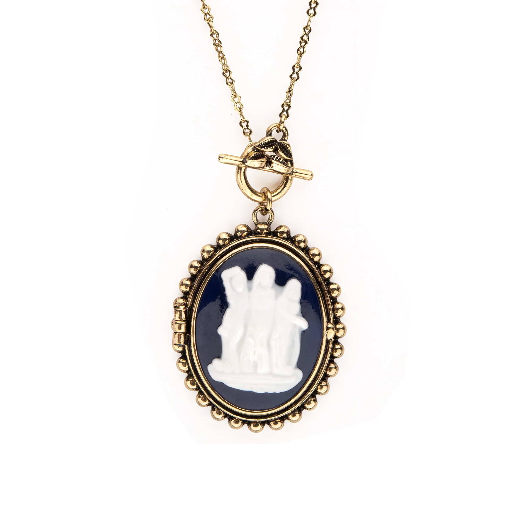 Agatha All Along Cameo Locket Replica Necklace