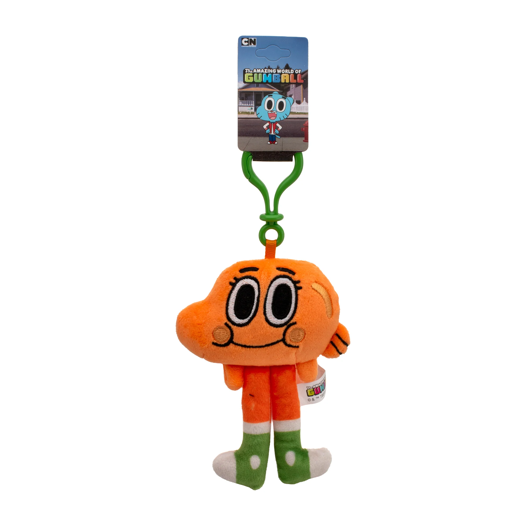 Amazing World of Gumball Darwin Orange Fish Character Plush Keychain - Image 4