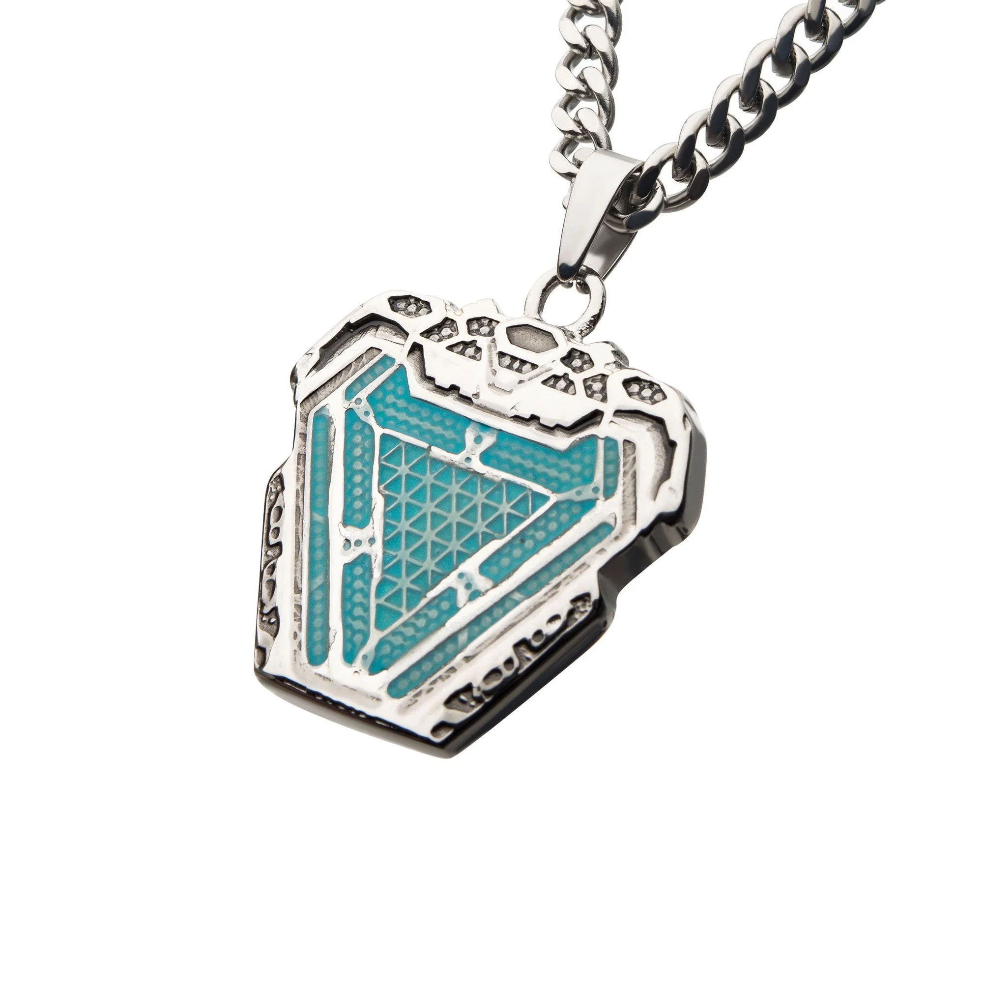 Marvel Avengers Iron Man Arc Reactor Pendant Necklace - Image 3