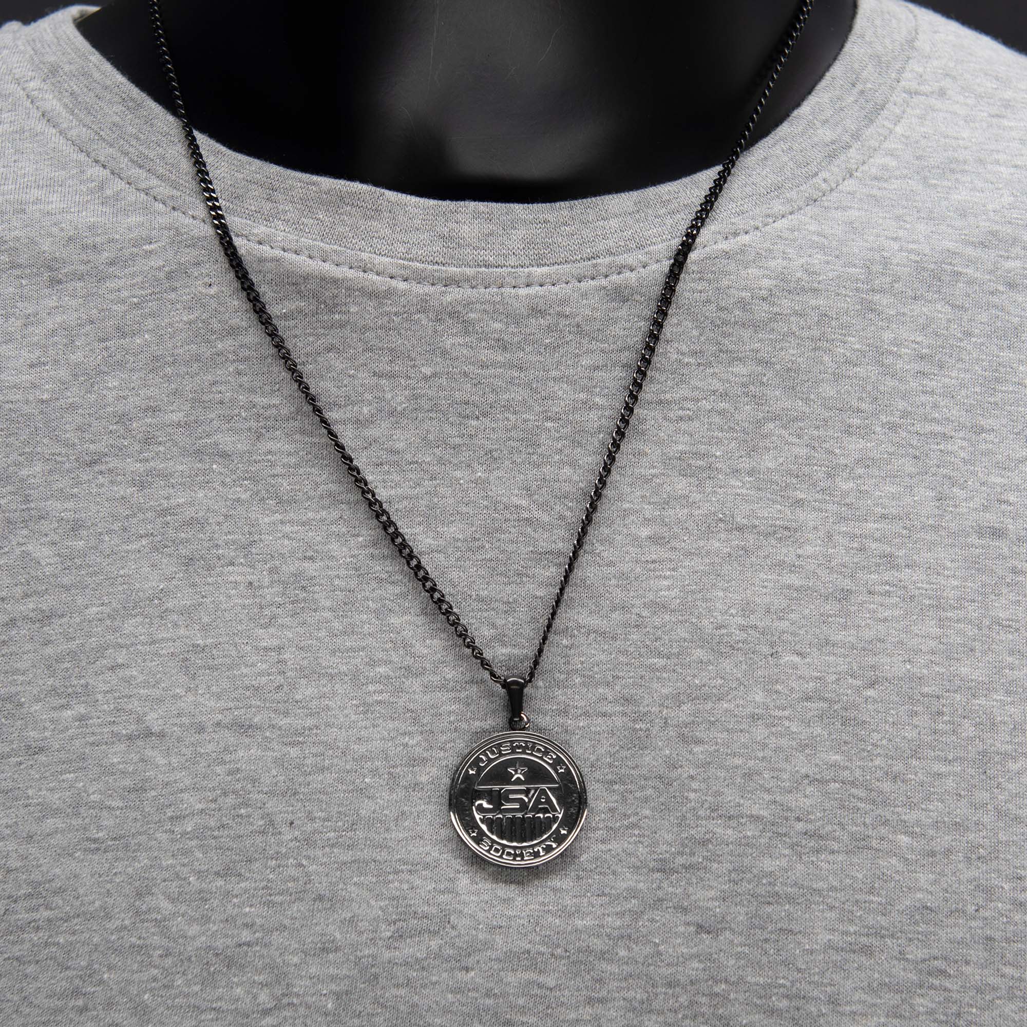 DC Comics Black Adam Black JSA Necklace - Image 3