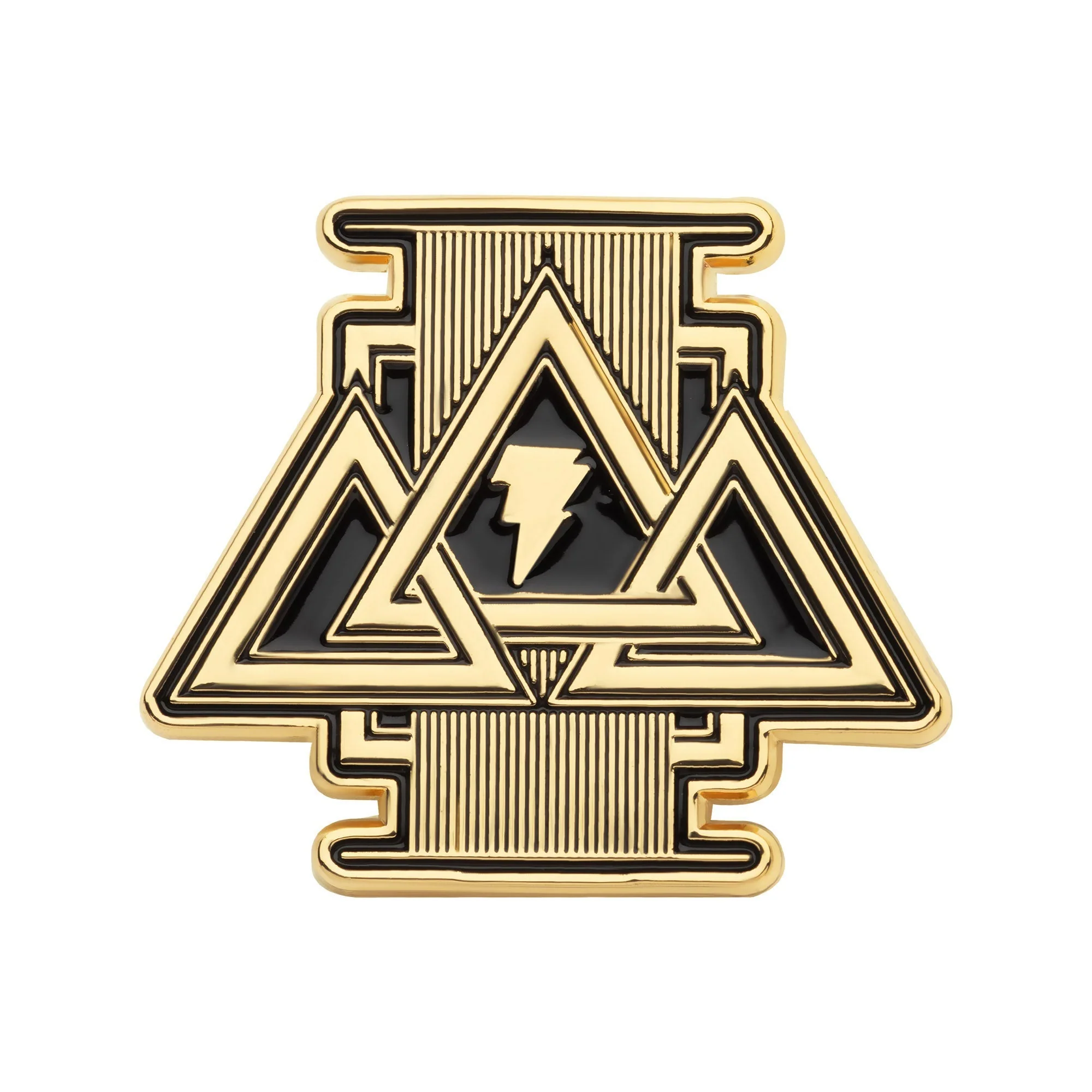 DC Comics Black Adam Triple Triangle Pin