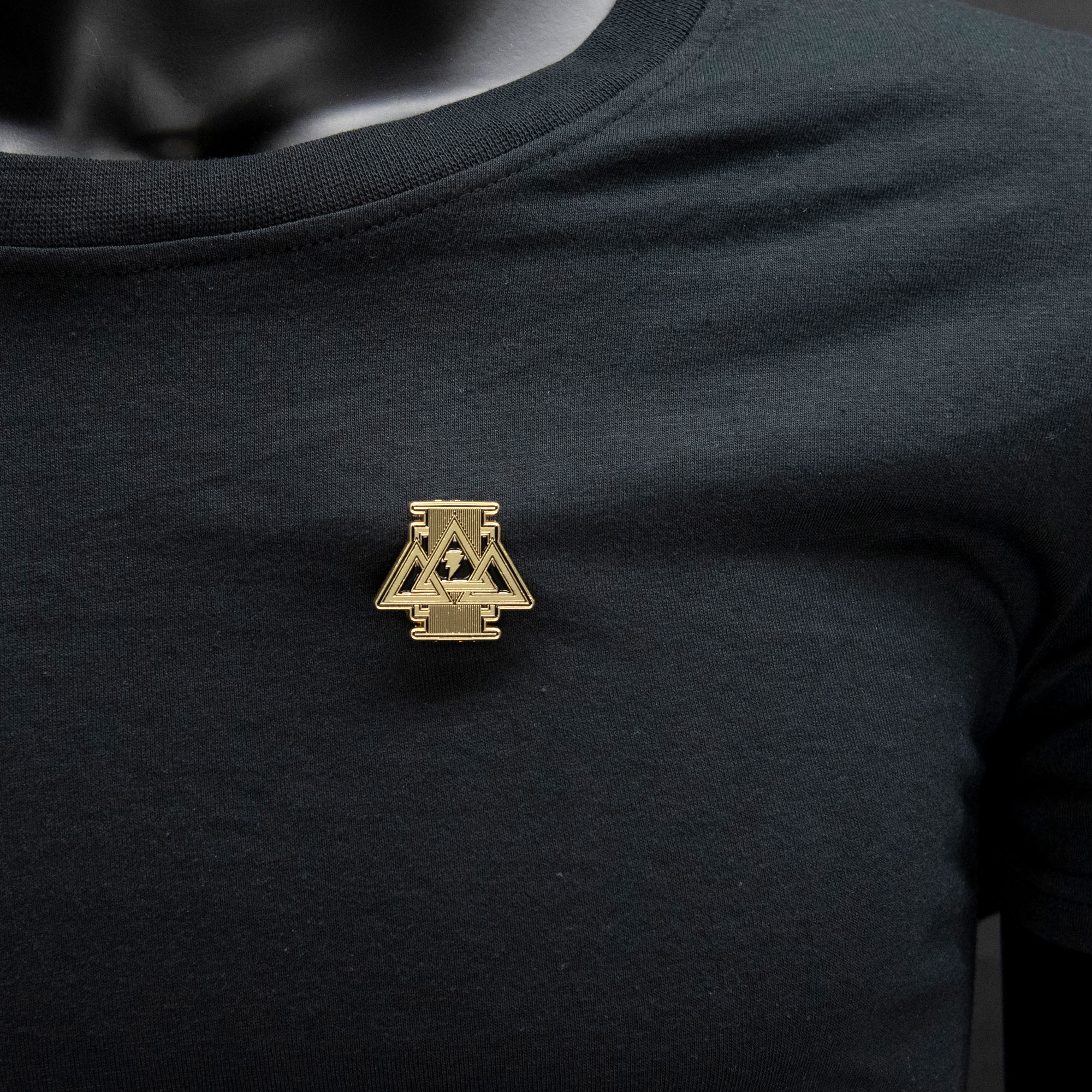 DC Comics Black Adam Triple Triangle Pin - Image 3