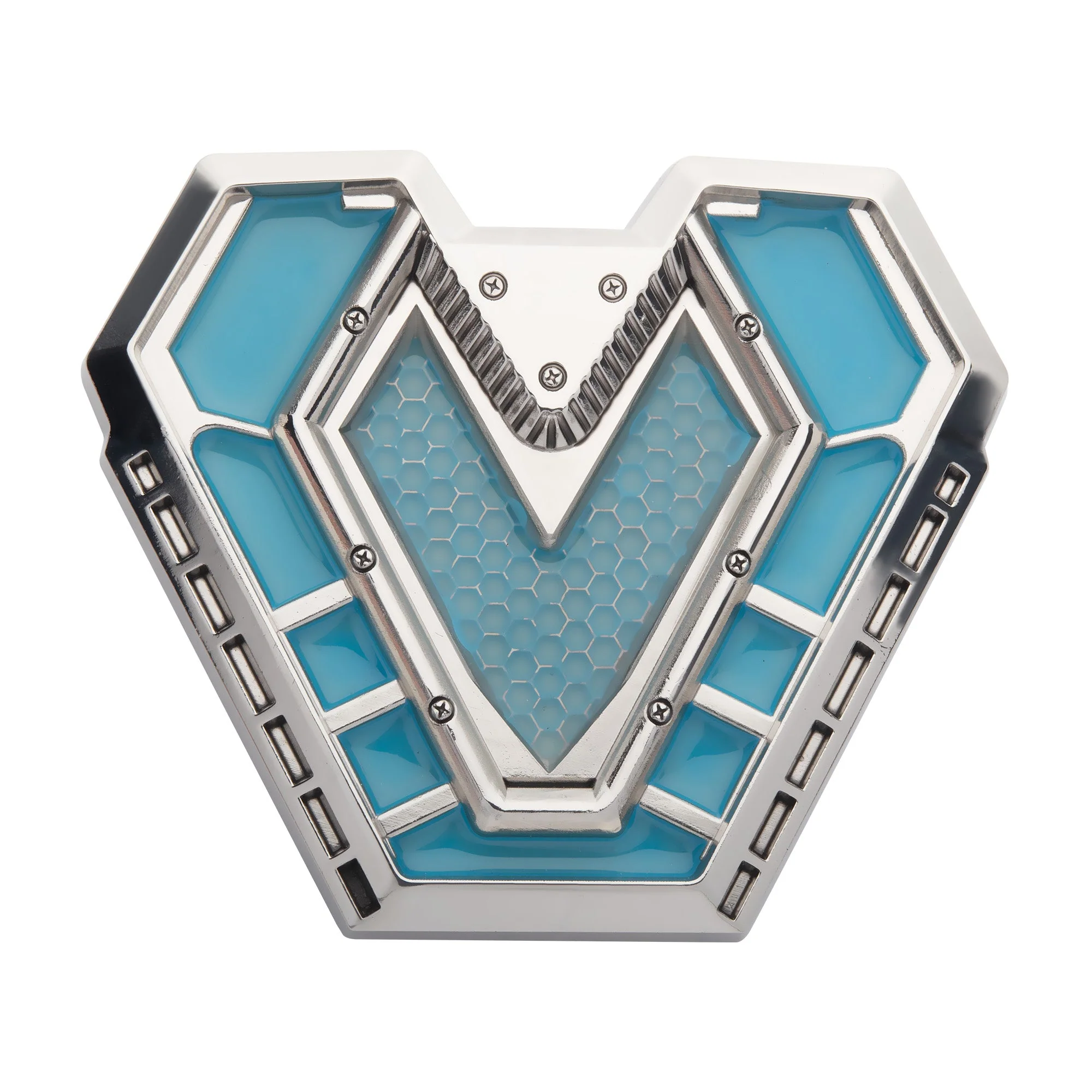 Wakanda Forever Iron Heart Arc Reactor Replica Glow In The Dark Magnetic Pin