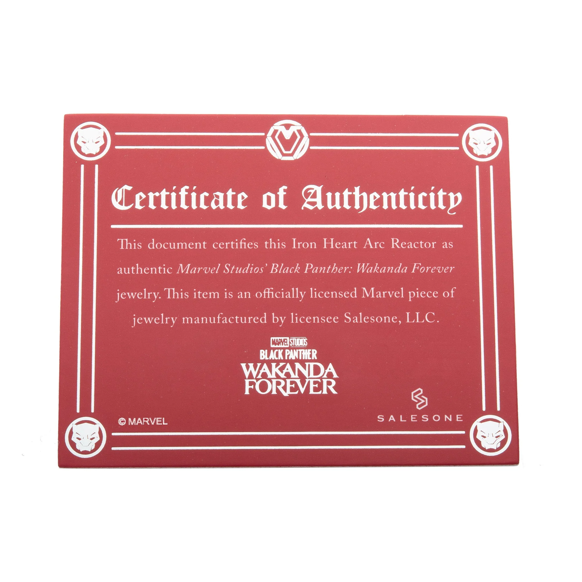 Wakanda Forever Iron Heart Arc Reactor Replica Glow In The Dark Magnetic Pin - Image 7