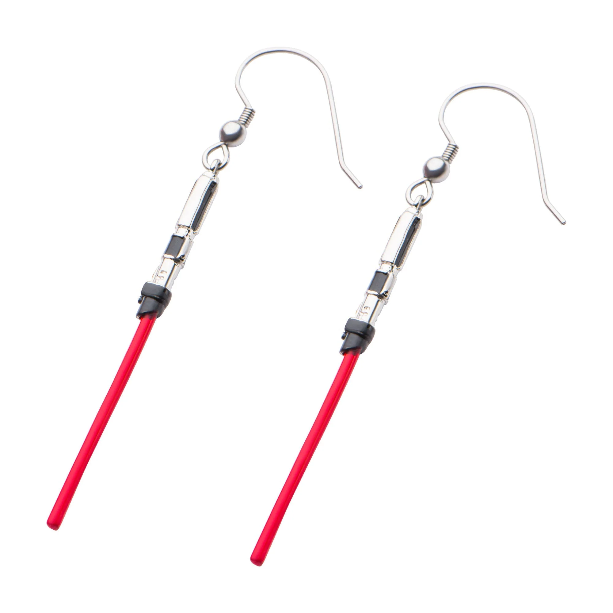 Star Wars Darth Vader Lightsaber Dangle Earrings - Image 3