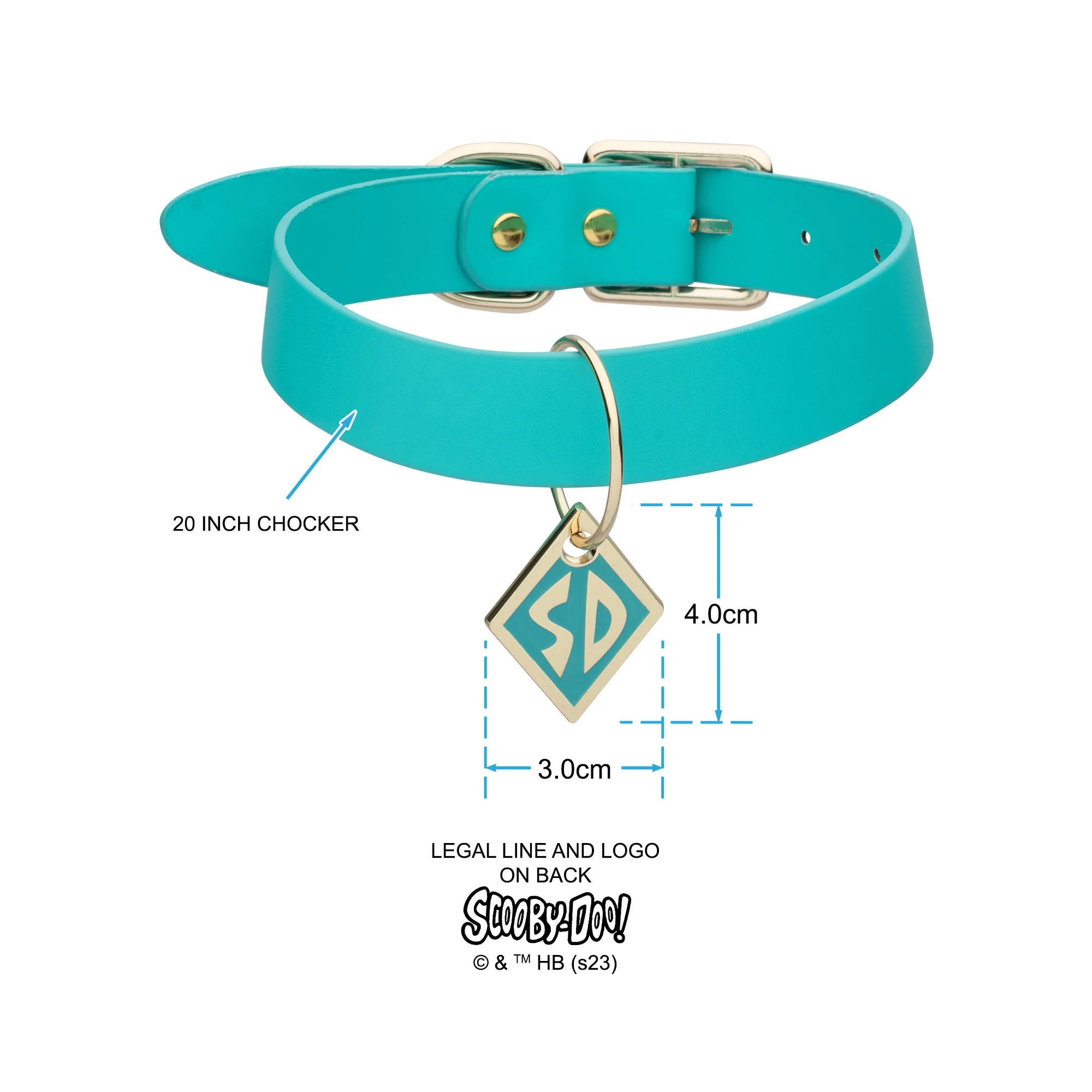 Scooby-Doo Blue Replica Choker Necklace - Image 4