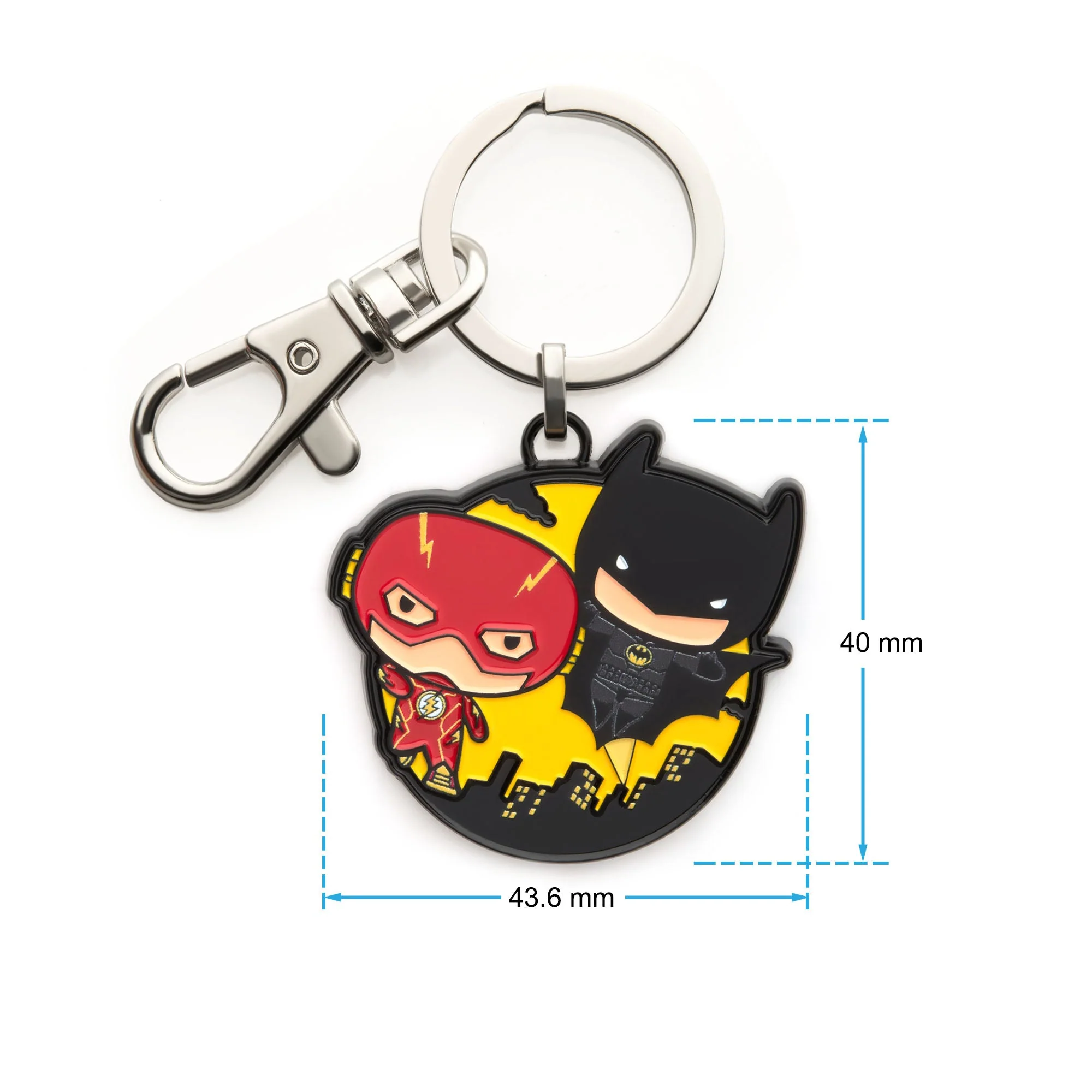 DC Comics The Flash and Batman Chibi Keychain - Image 4