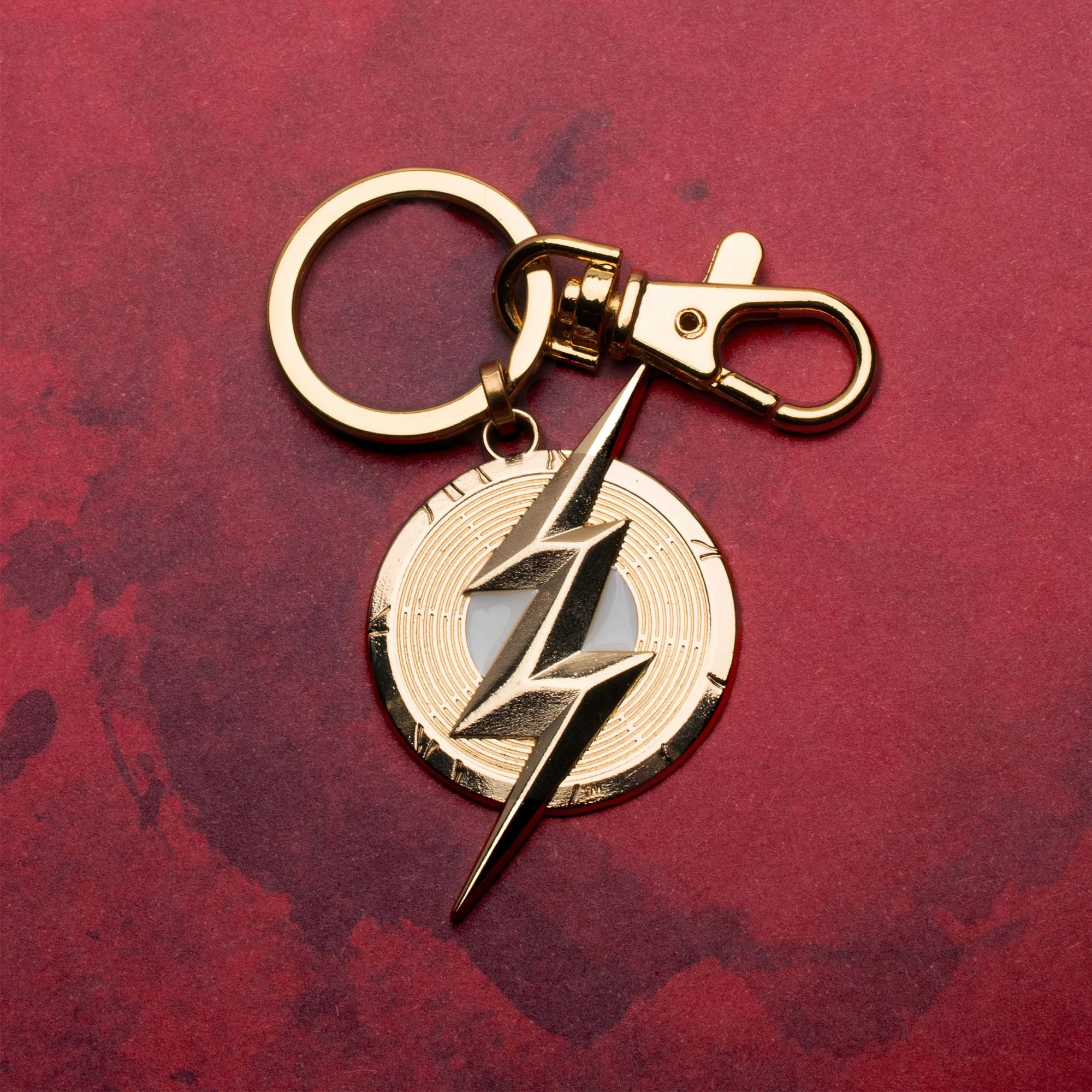 DC Comics The Flash Logo Chest Keychain - Image 6