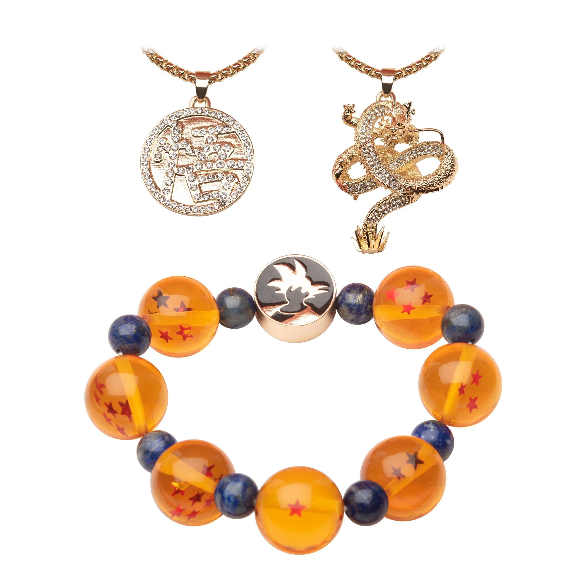 Dragon Ball Z 2 Necklace and 1 Bracelet Set - Image 3