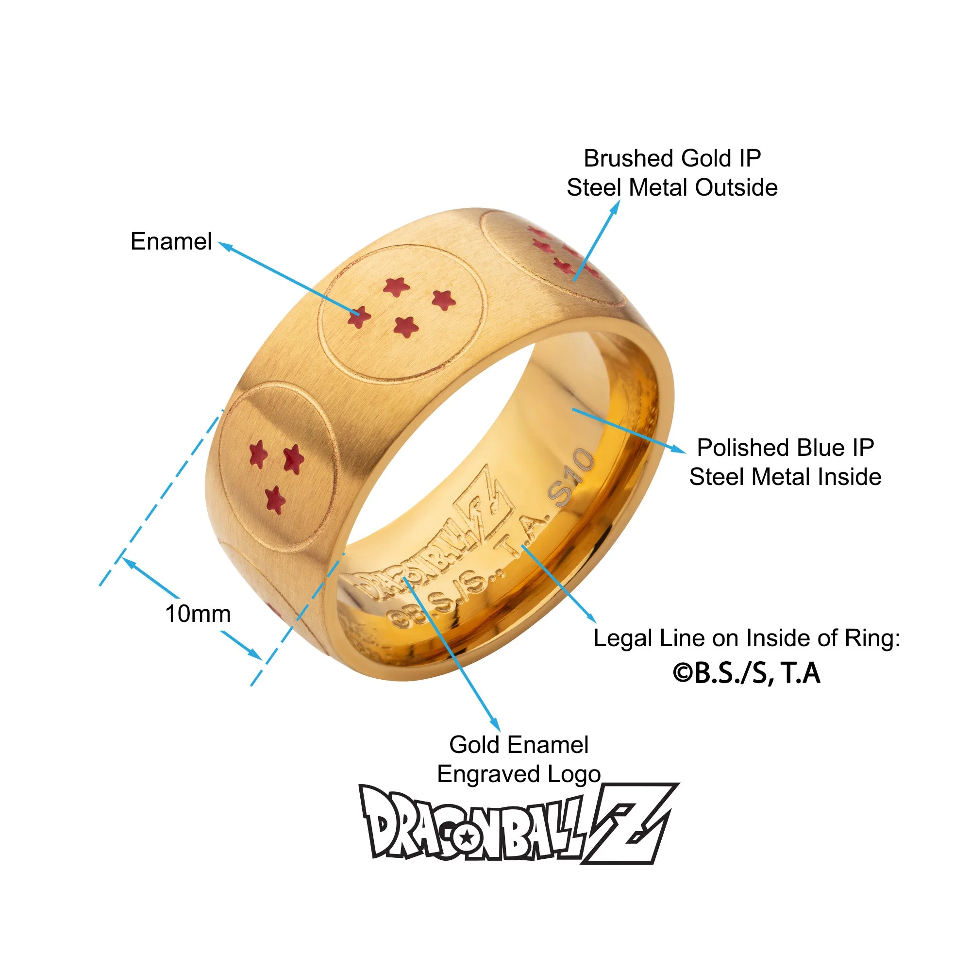 Dragon Ball Z The Legendary 7 Dragon Balls Ring - Image 3