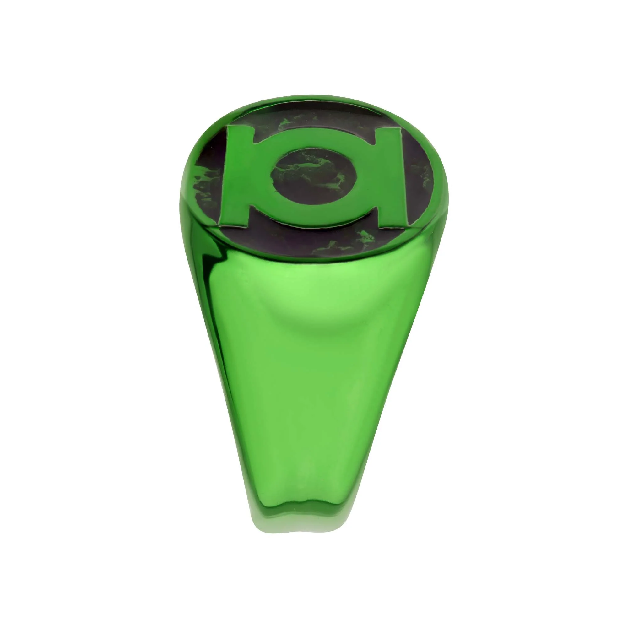 DC Comics Green Lantern "Will Power" Symbol Stainless Steel Ring - Image 4