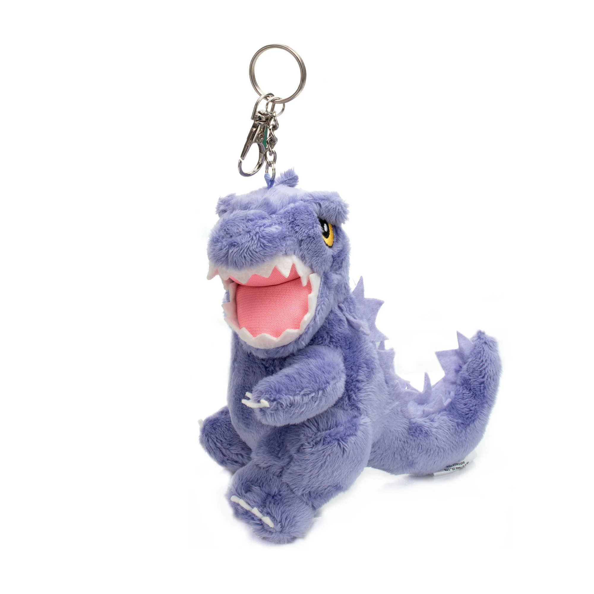 Godzilla Purple Plush Keychain - Image 3