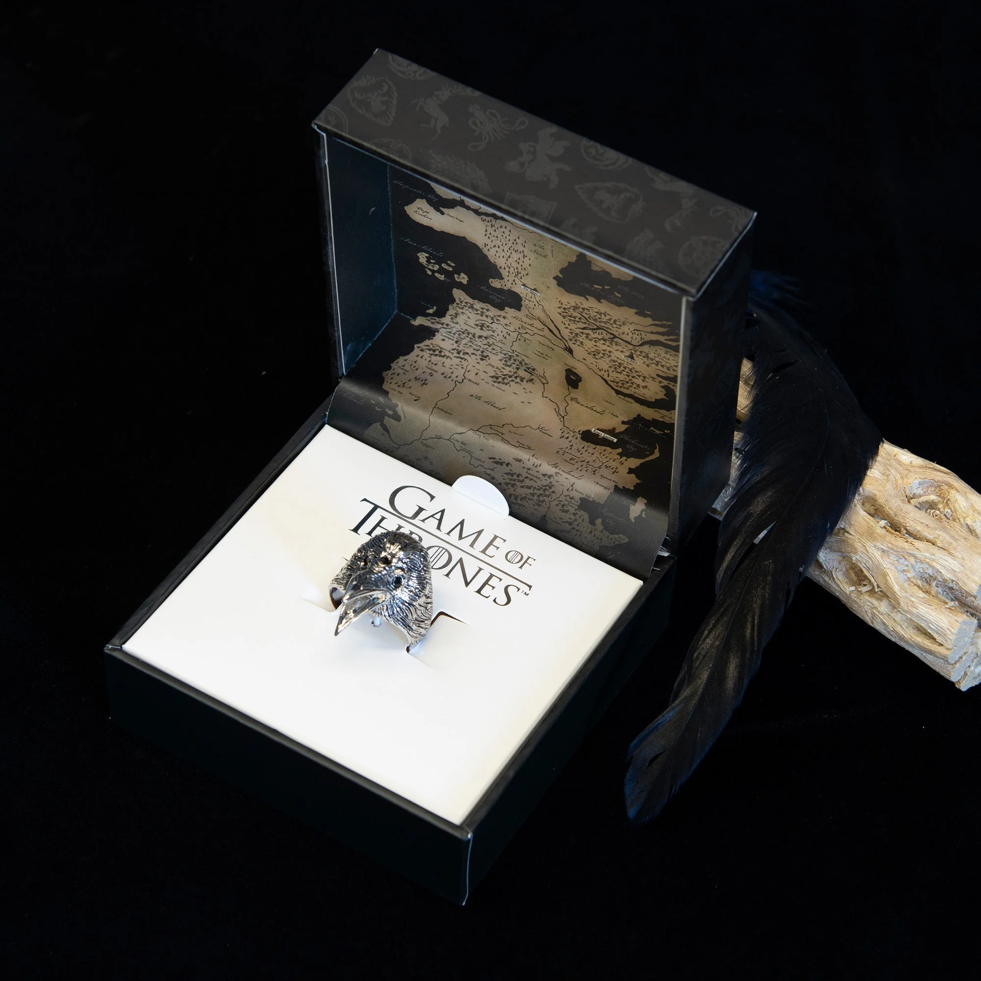 Game of Thrones Three-Eyed Raven Ring - Image 2