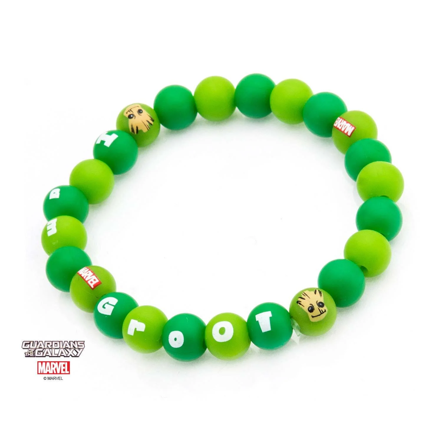 Marvel Guardians of the Galaxy Groot Silicone Beads Bracelet - Image 6