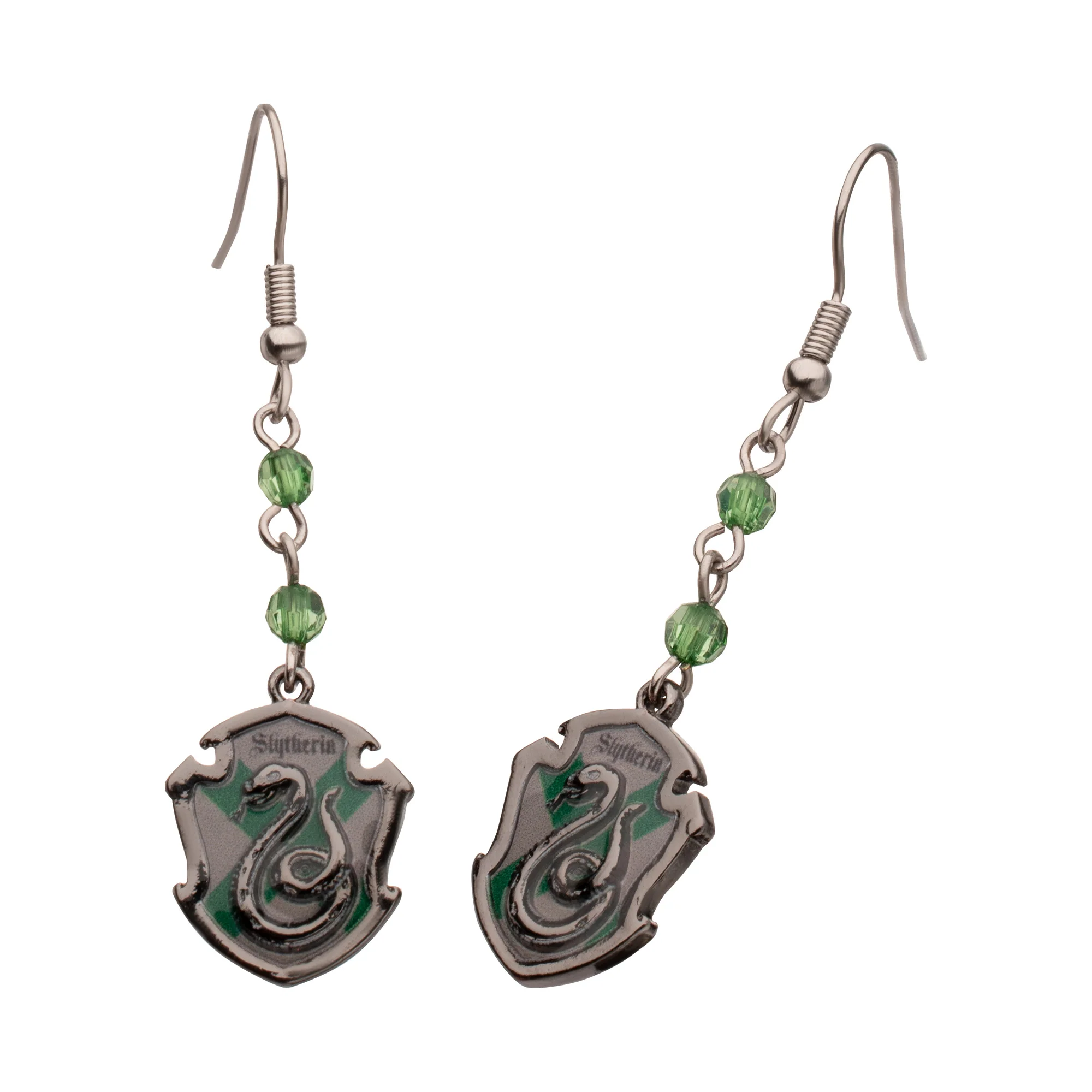 Harry Potter Hogwarts Slytherine House Earrings