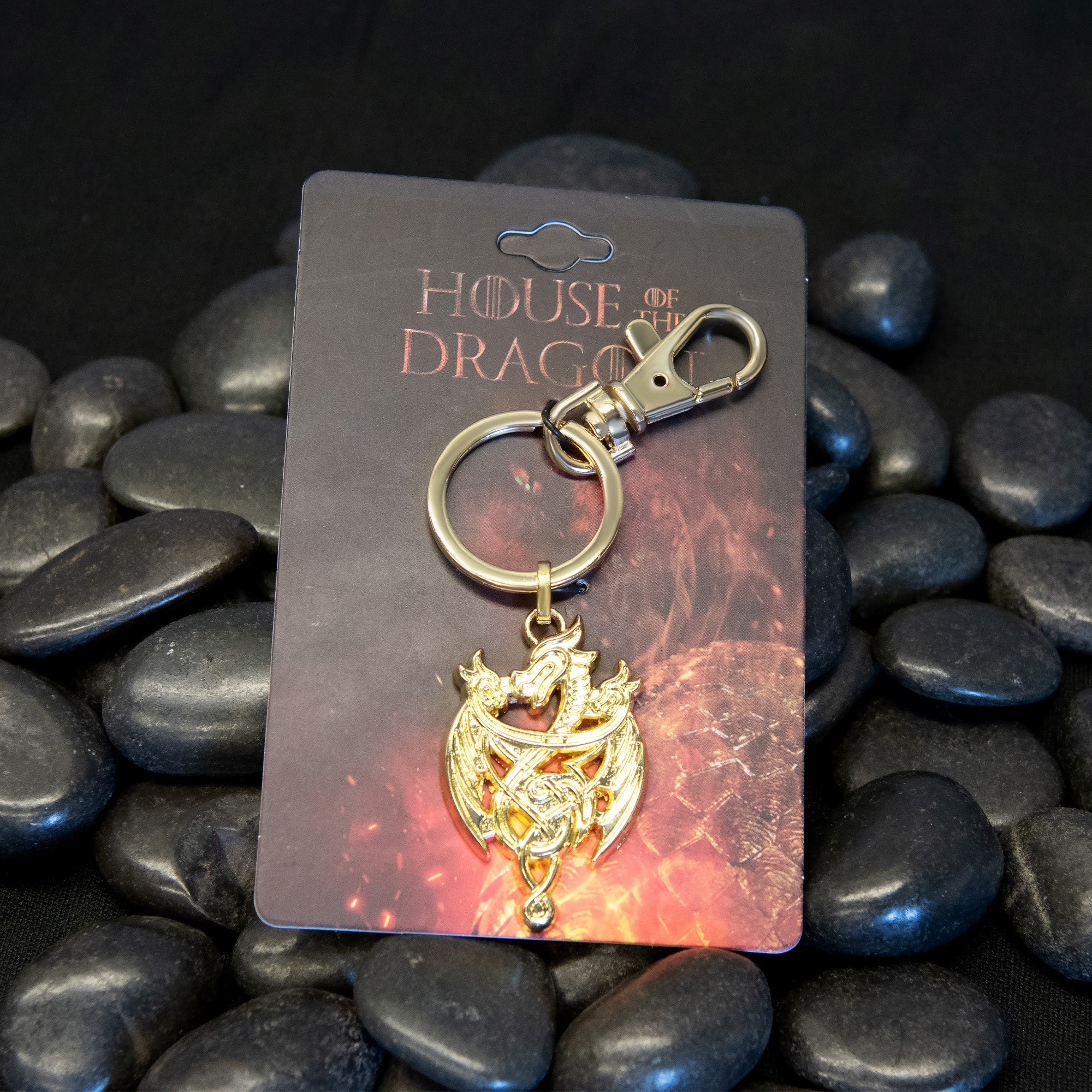 Game Of Thrones: House Of The Dragon 3 Dragon 3D Keychain - Image 2