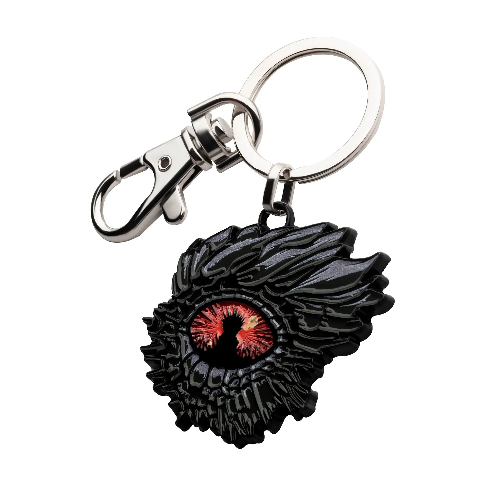 Game Of Thrones: House Of The Dragon Dragon Eye Throne Enamel Keychain - Image 4