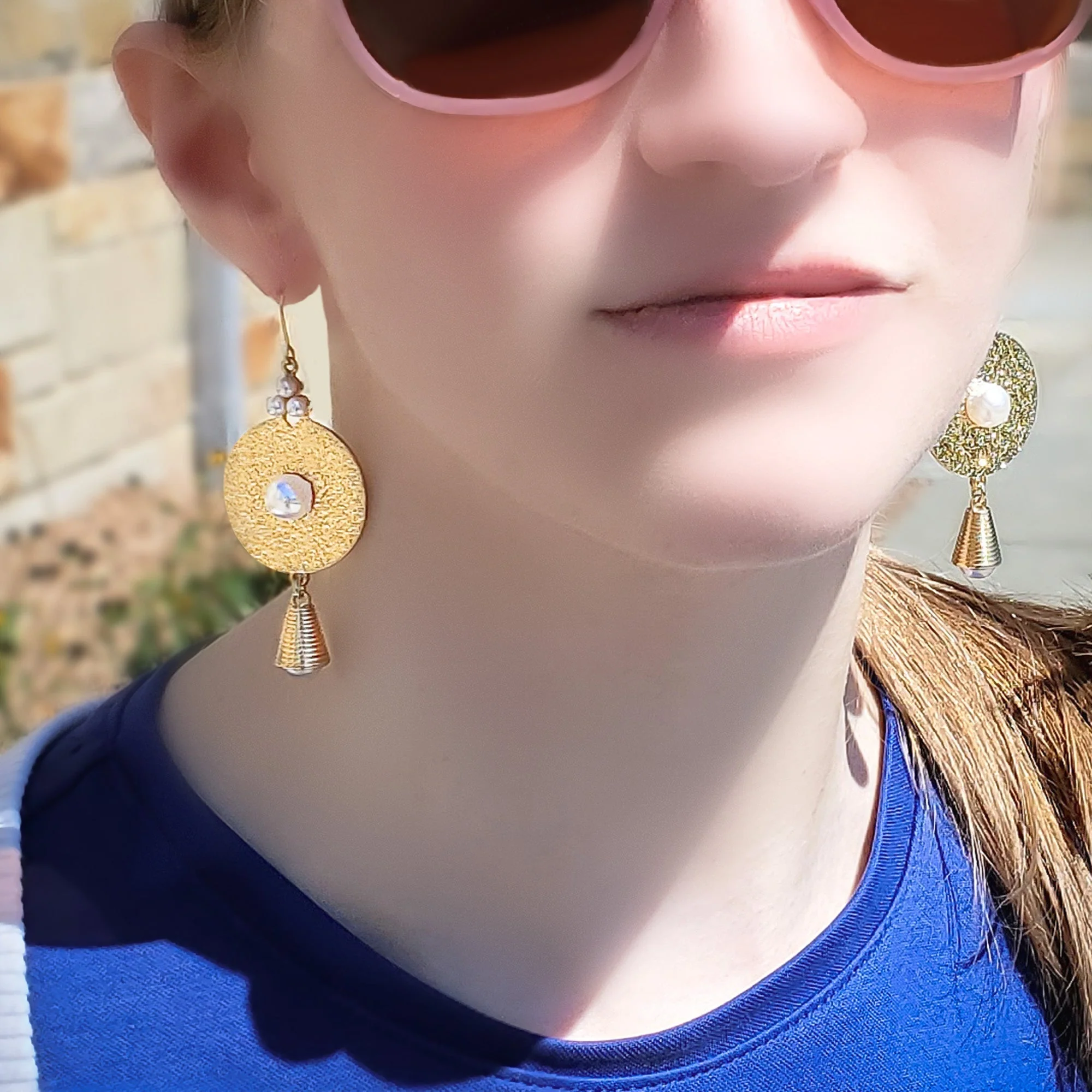 Game Of Thrones: House Of The Dragon Princess Rhaenyra Dangle Earrings - Image 2