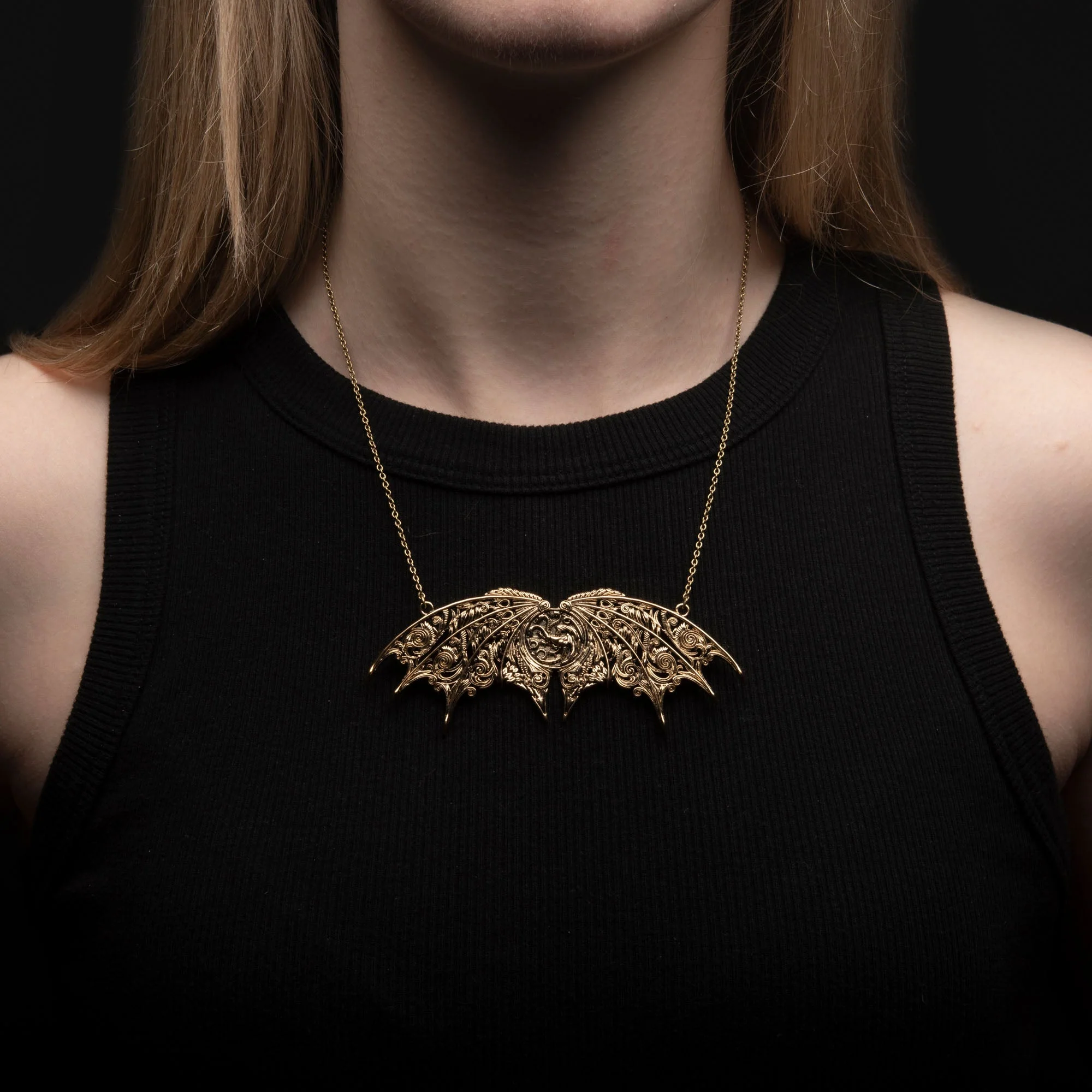 Game Of Thrones: House Of The Dragon Targaryen Plate Double Hung Necklace - Image 8