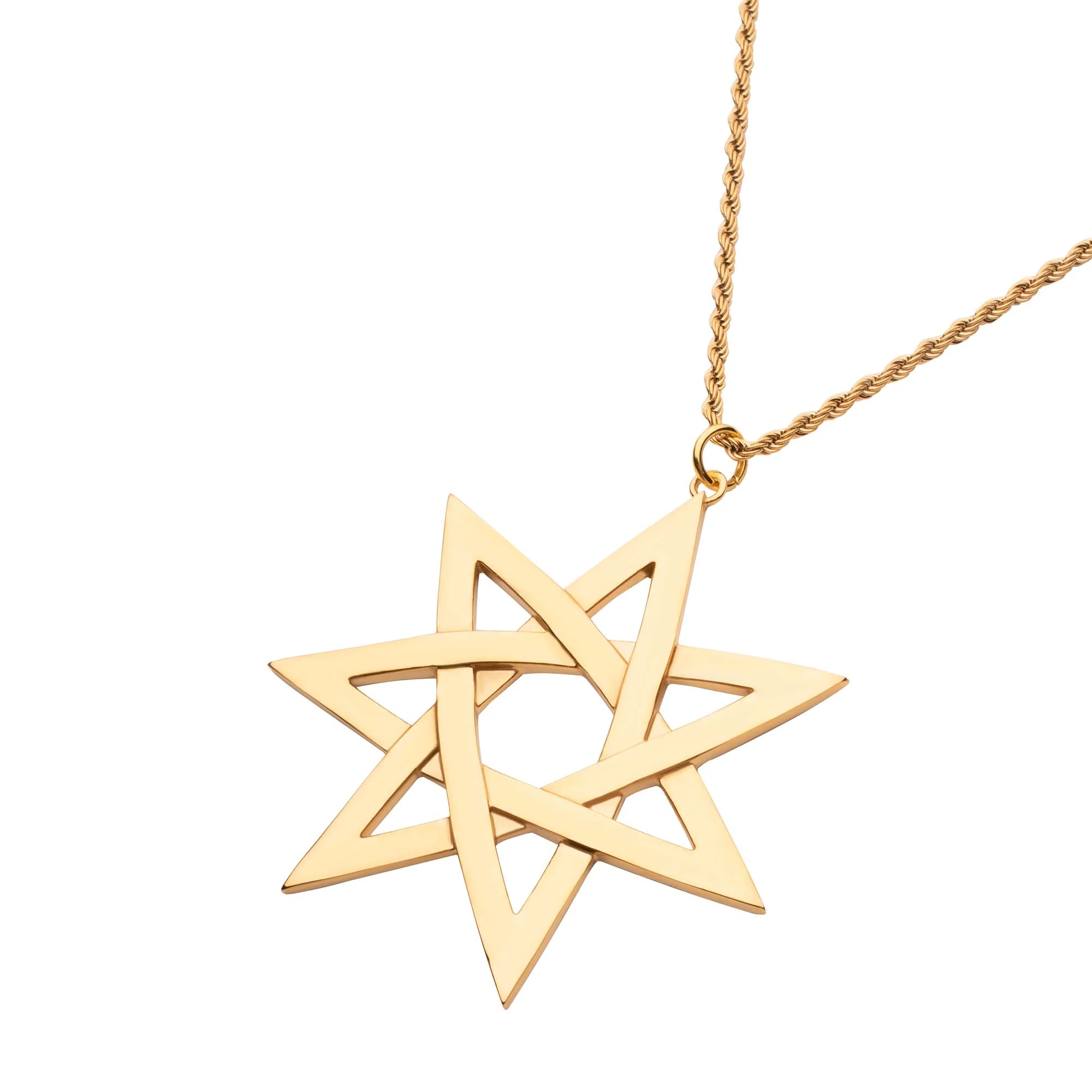 Game of Thrones: House of the Dragon Alicent 7 Pointed Star Pendant Necklace - Image 3