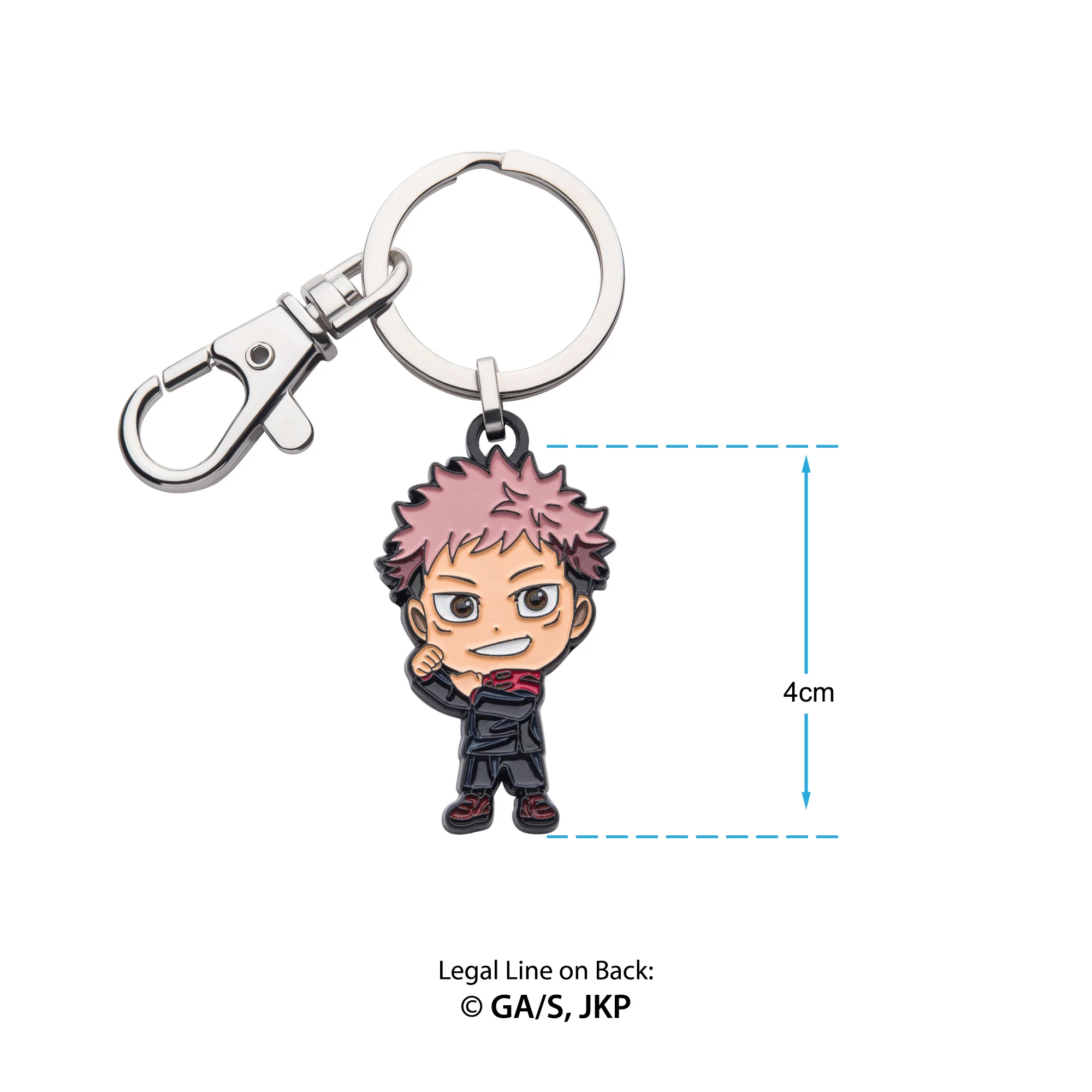 Jujutsu Kaisen Yuji Itadori Chibi Keychain - Image 3