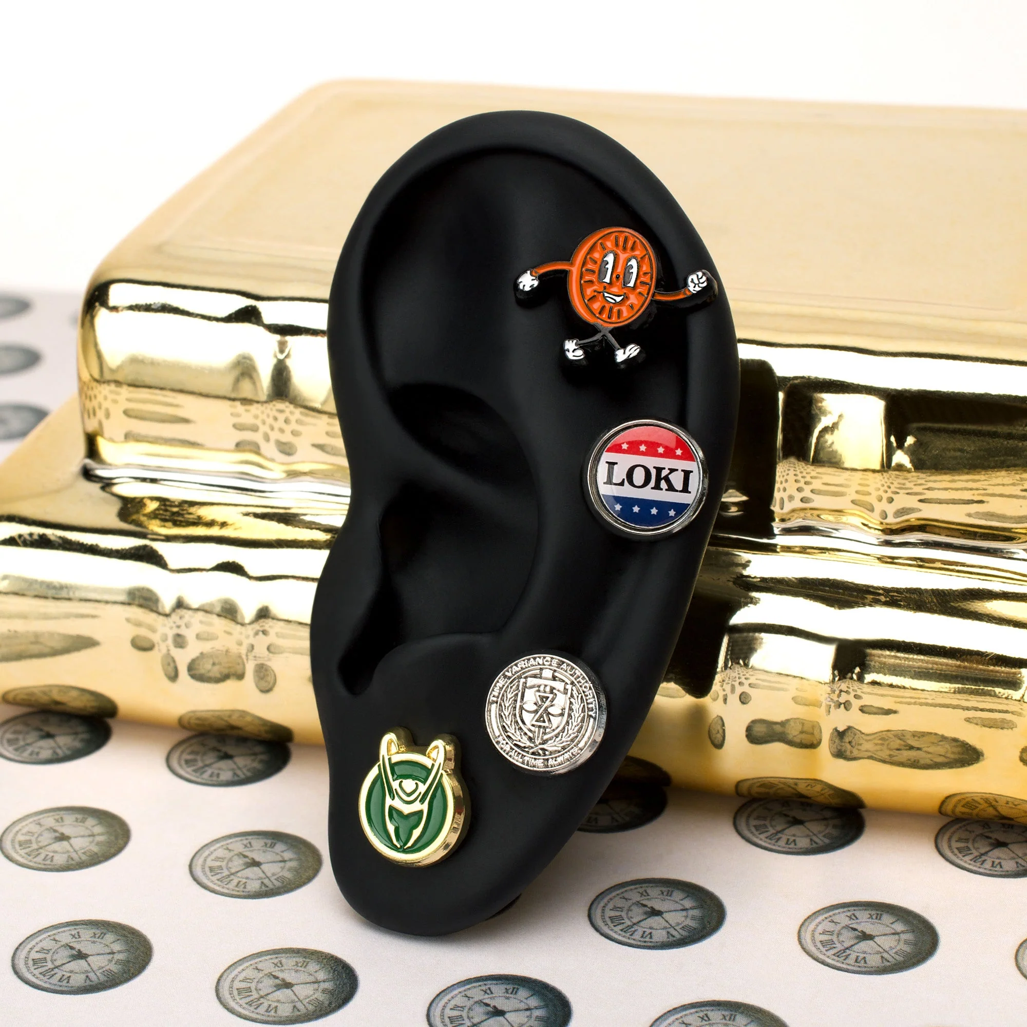 Marvel Studios' Loki Set of 4 Pairs of Stud Earrings - Image 3
