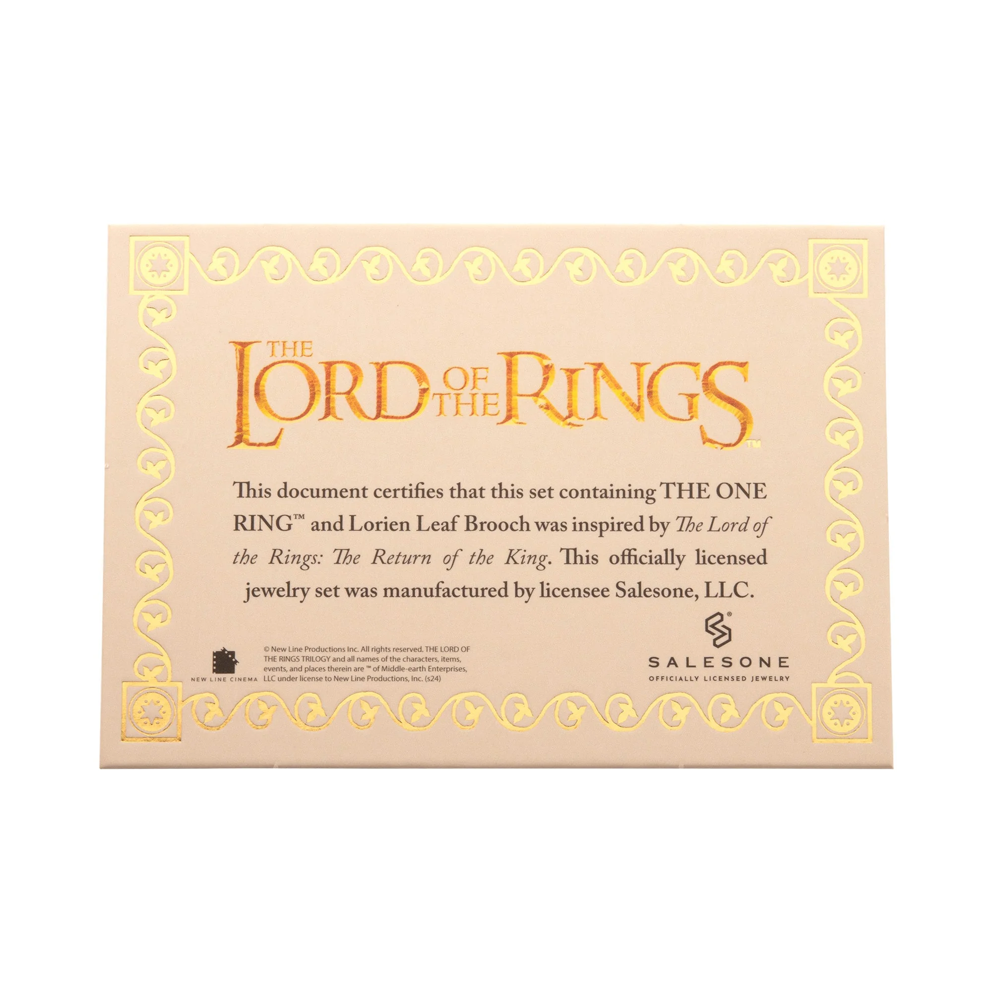The Lord of the Rings Necklace and Frodo's Brooch Set - Image 6