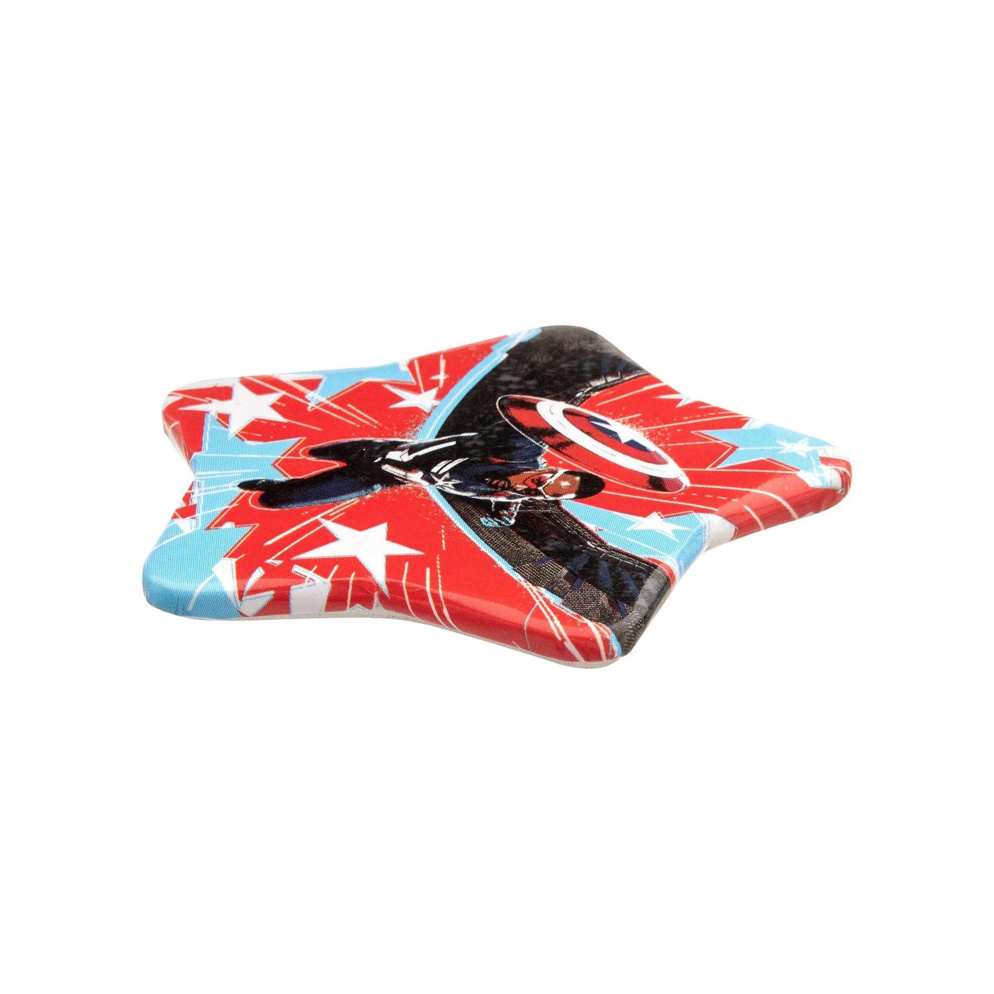 Marvel Captain America Red Star Button Pin - Image 3