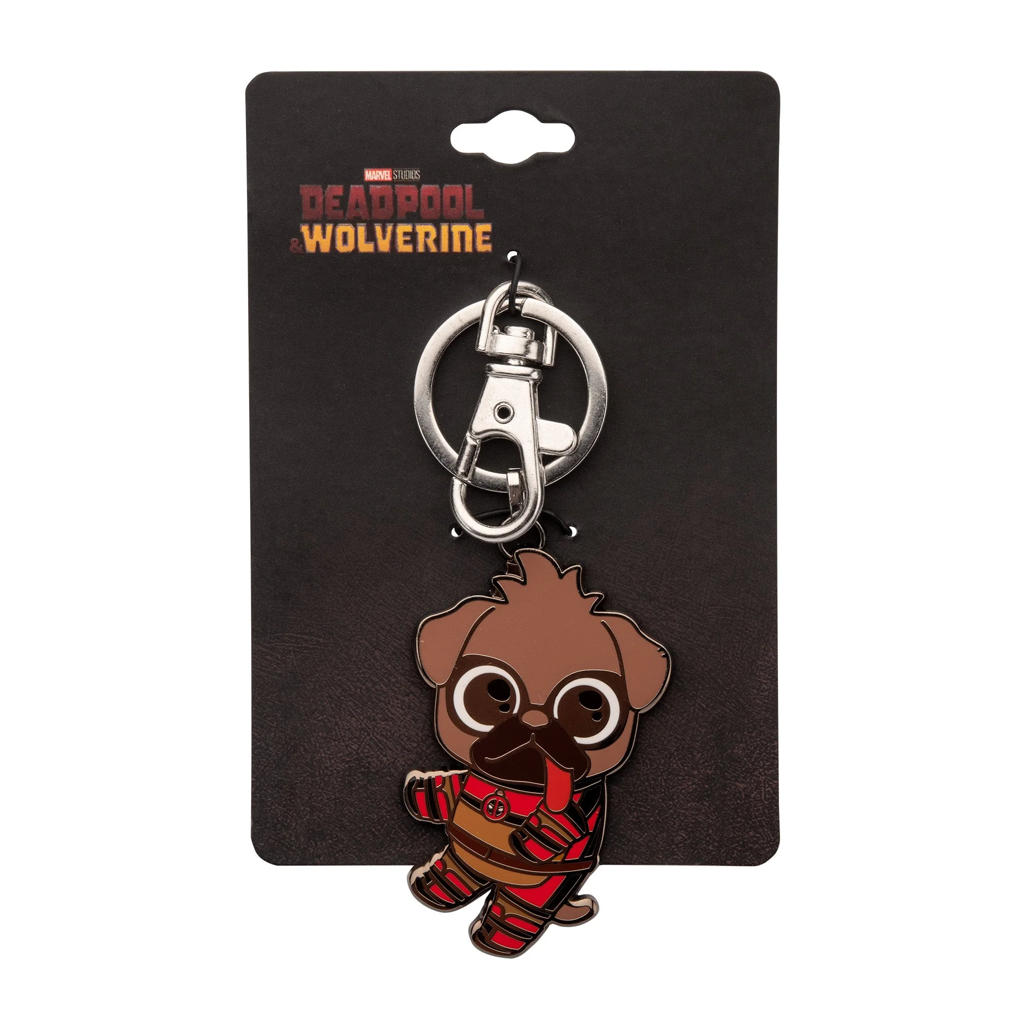 Marvel Deadpool Dogpool Enamel Keychain - Image 2
