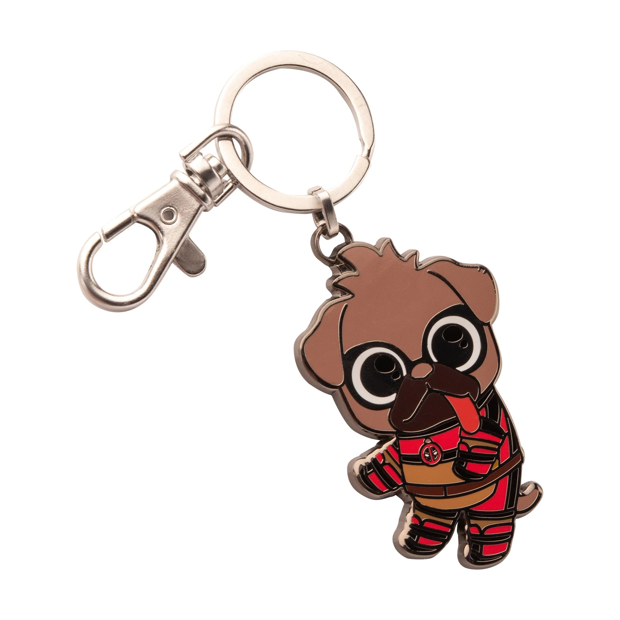 Marvel Deadpool Dogpool Enamel Keychain - Image 3
