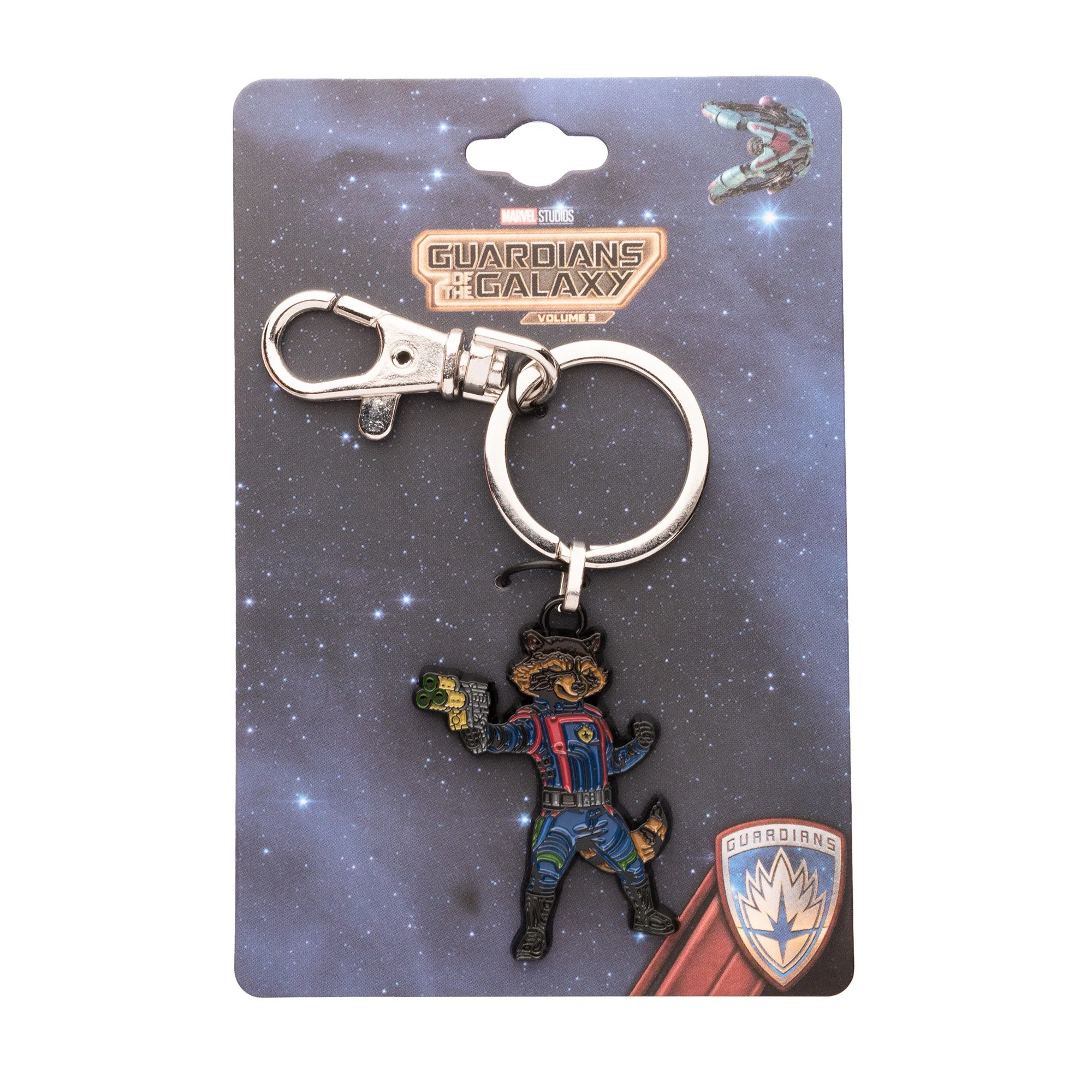Marvel Guardians of The Galaxy Vol. 3 Rocket Raccoon Keychain - Image 2
