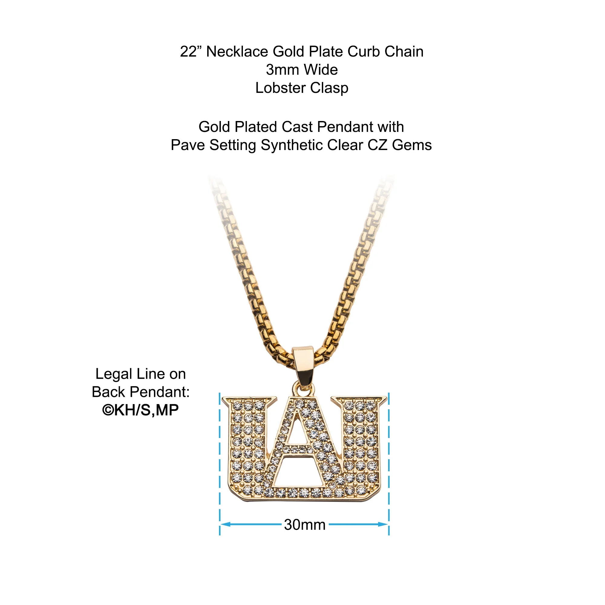 My Hero Academia UA Logo Dainty Necklace - Image 4