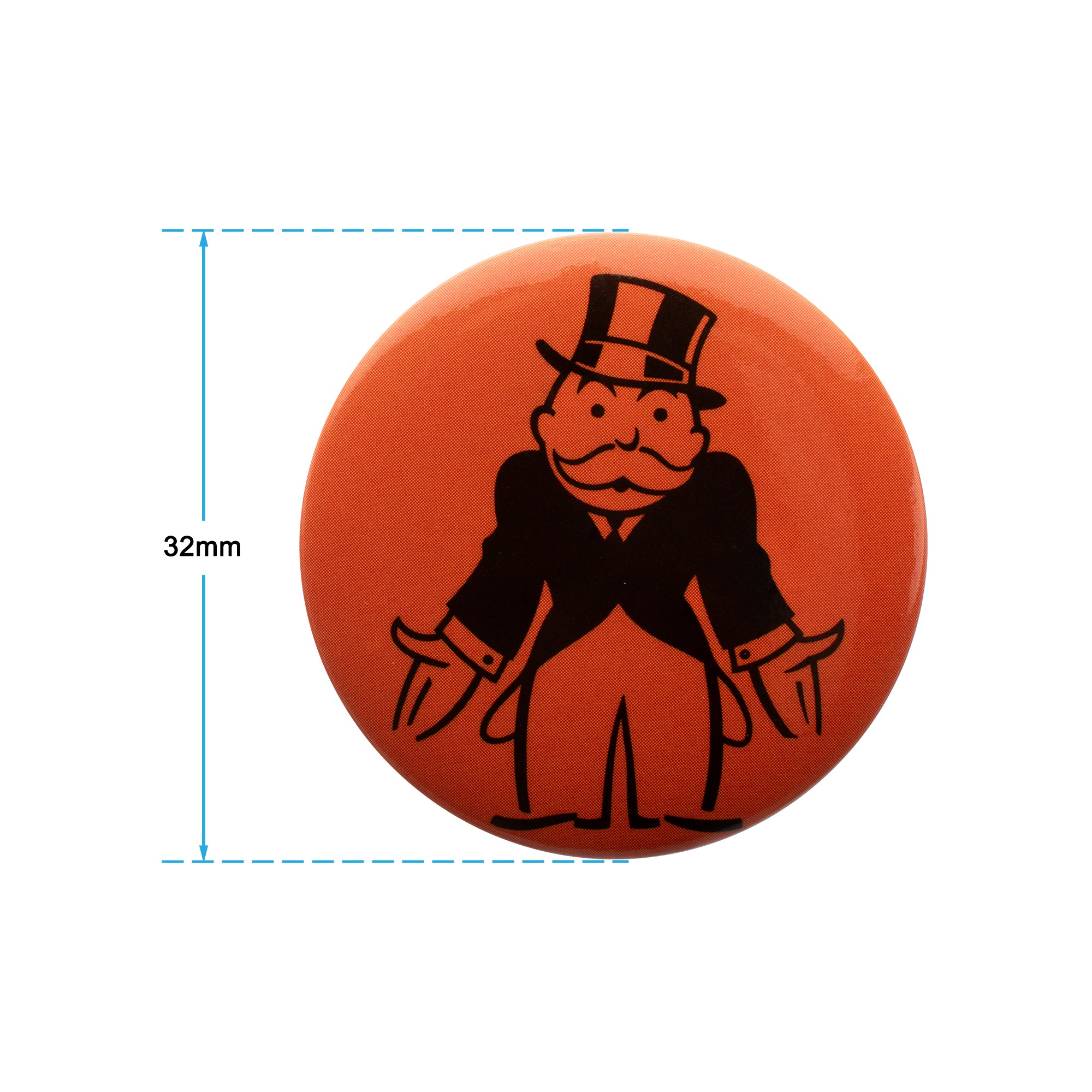 Hasbro Monopoly Take A Chance Button Pin - Image 4