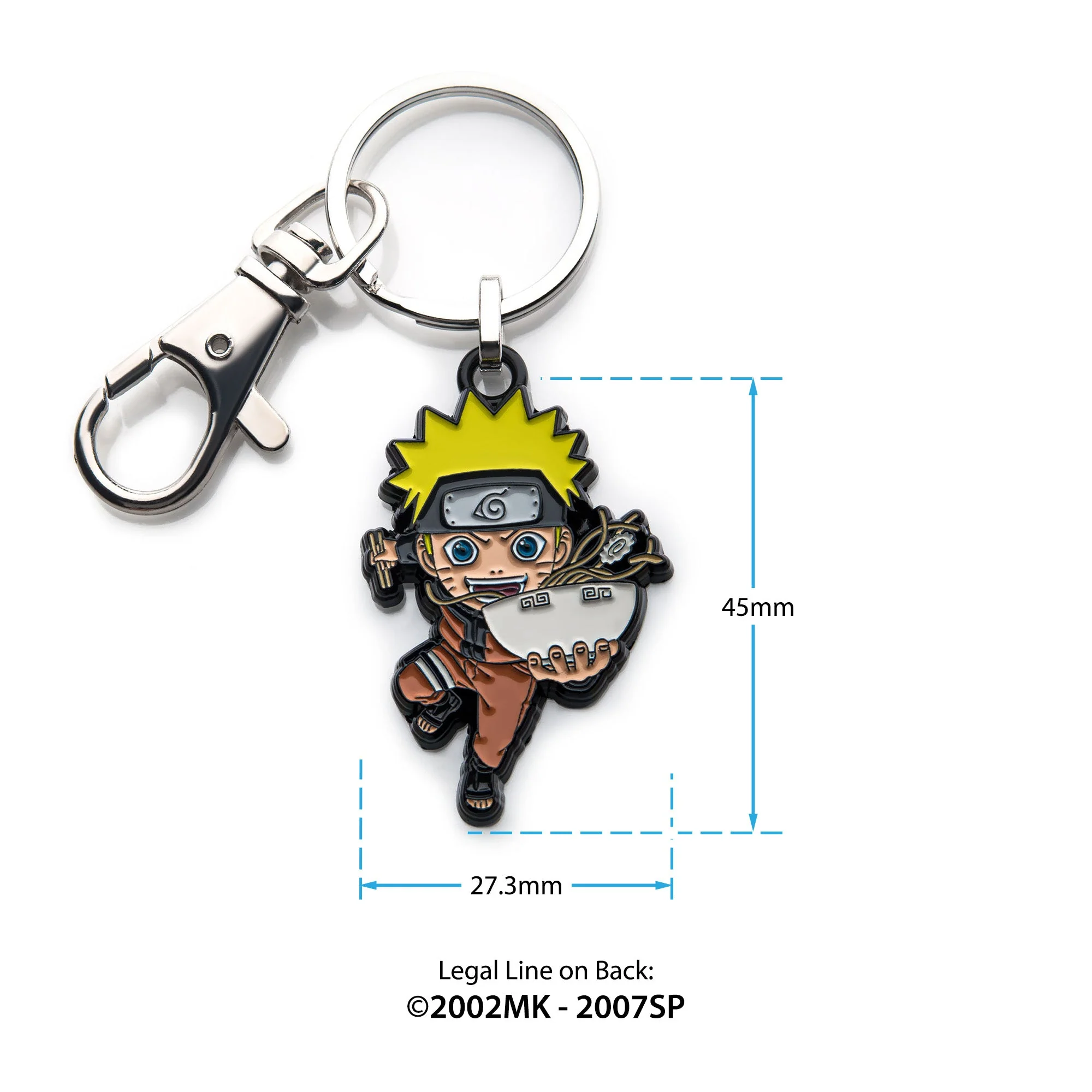 Naruto Shippuden Ramen Enamel Keychain - Image 3