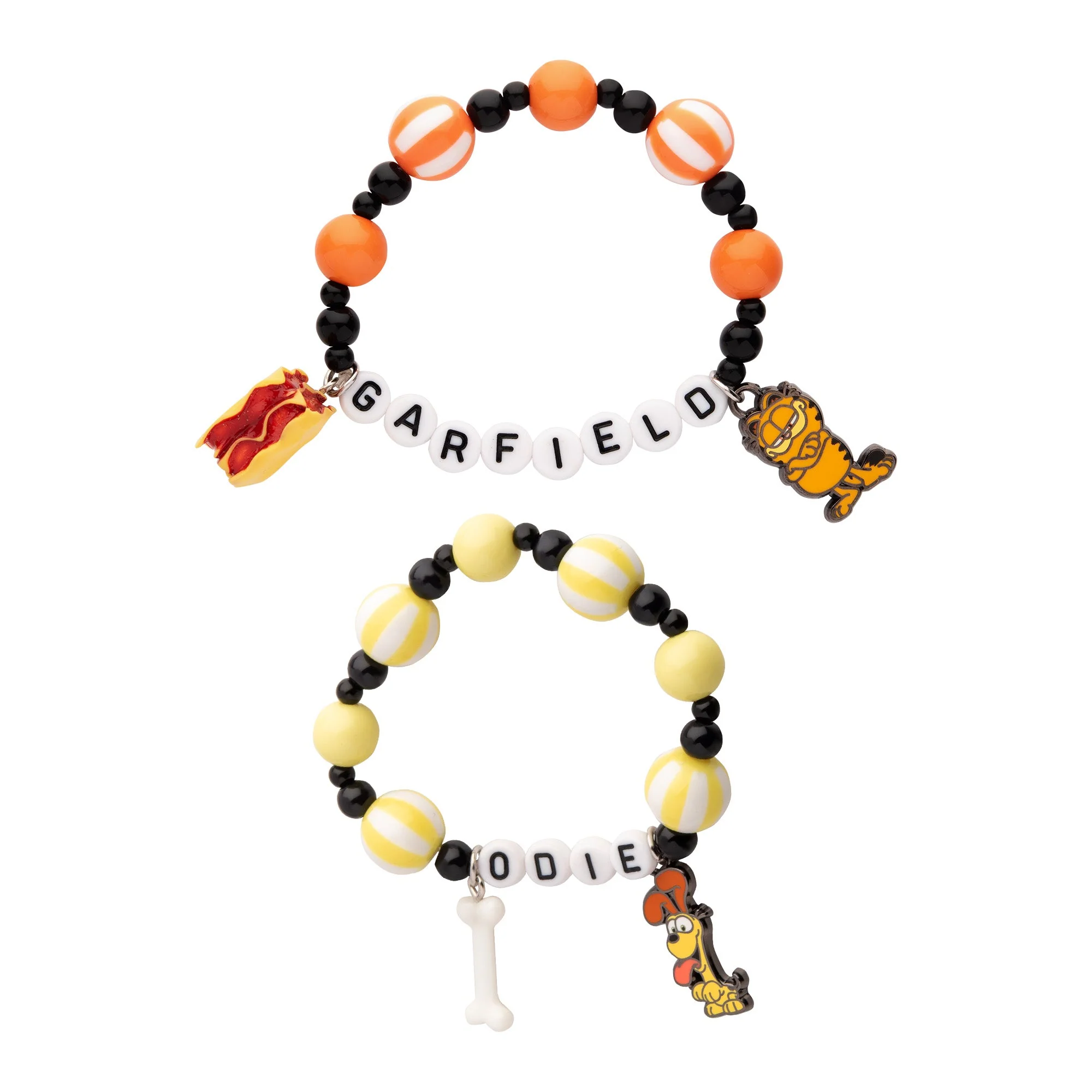 Garfield Odie Best friends Bracelets with 3D Food Charm - Image 4