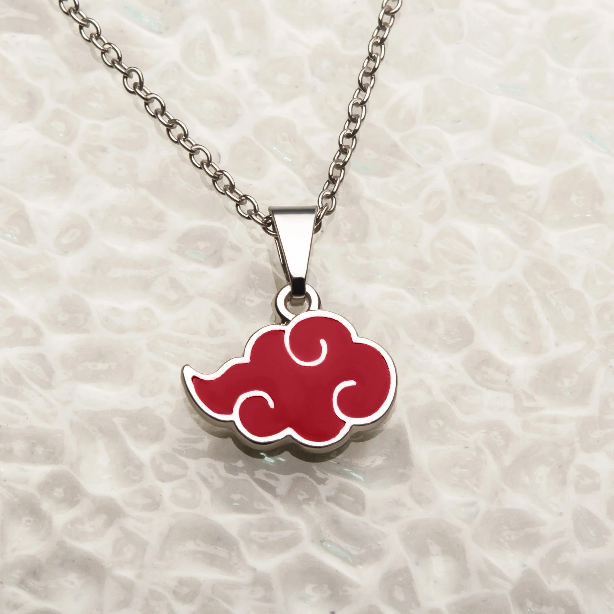 Naruto Shippuden Akatsuki Cloud Symbol Pendant Necklace - Image 4