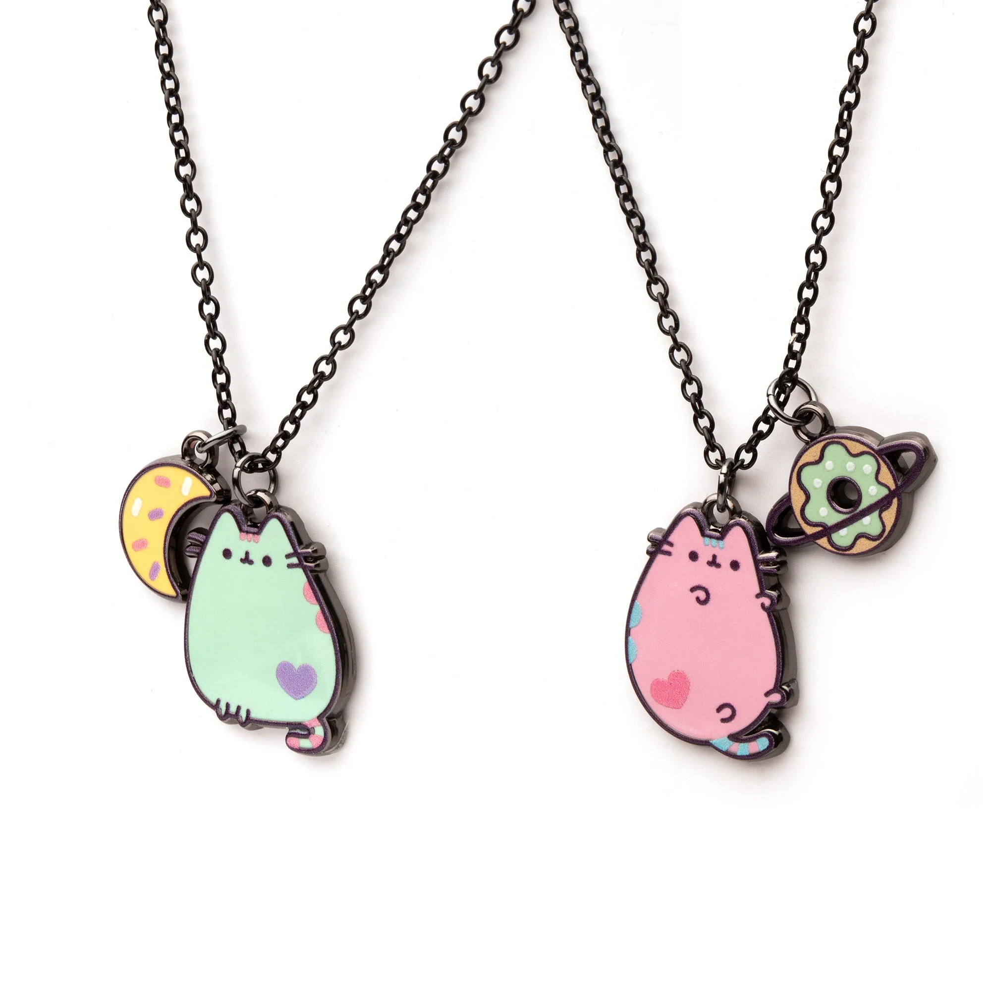 Pusheen Space Best Friends Necklace Set - Image 4
