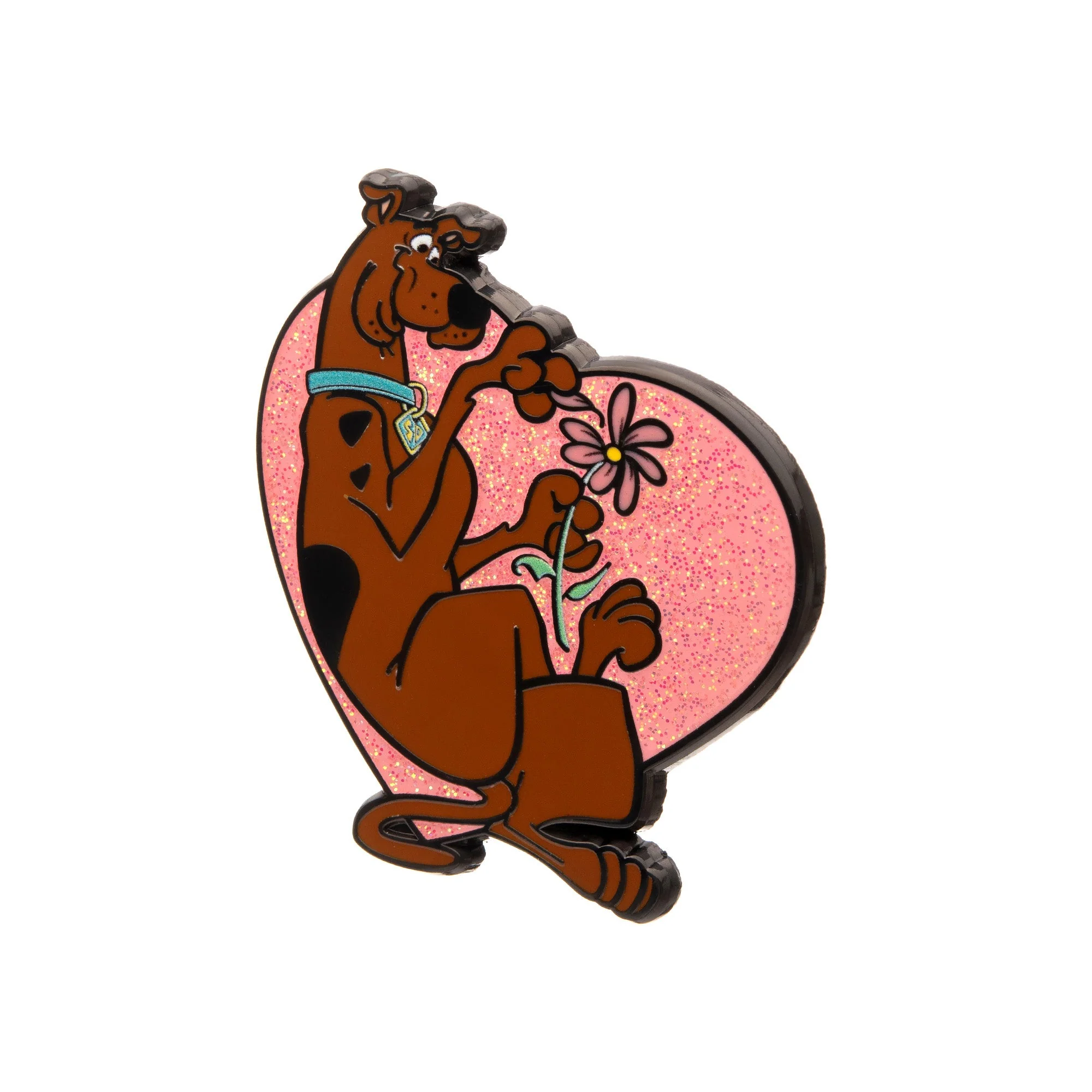 Scooby-Doo Glitter Heart Pin - Image 4