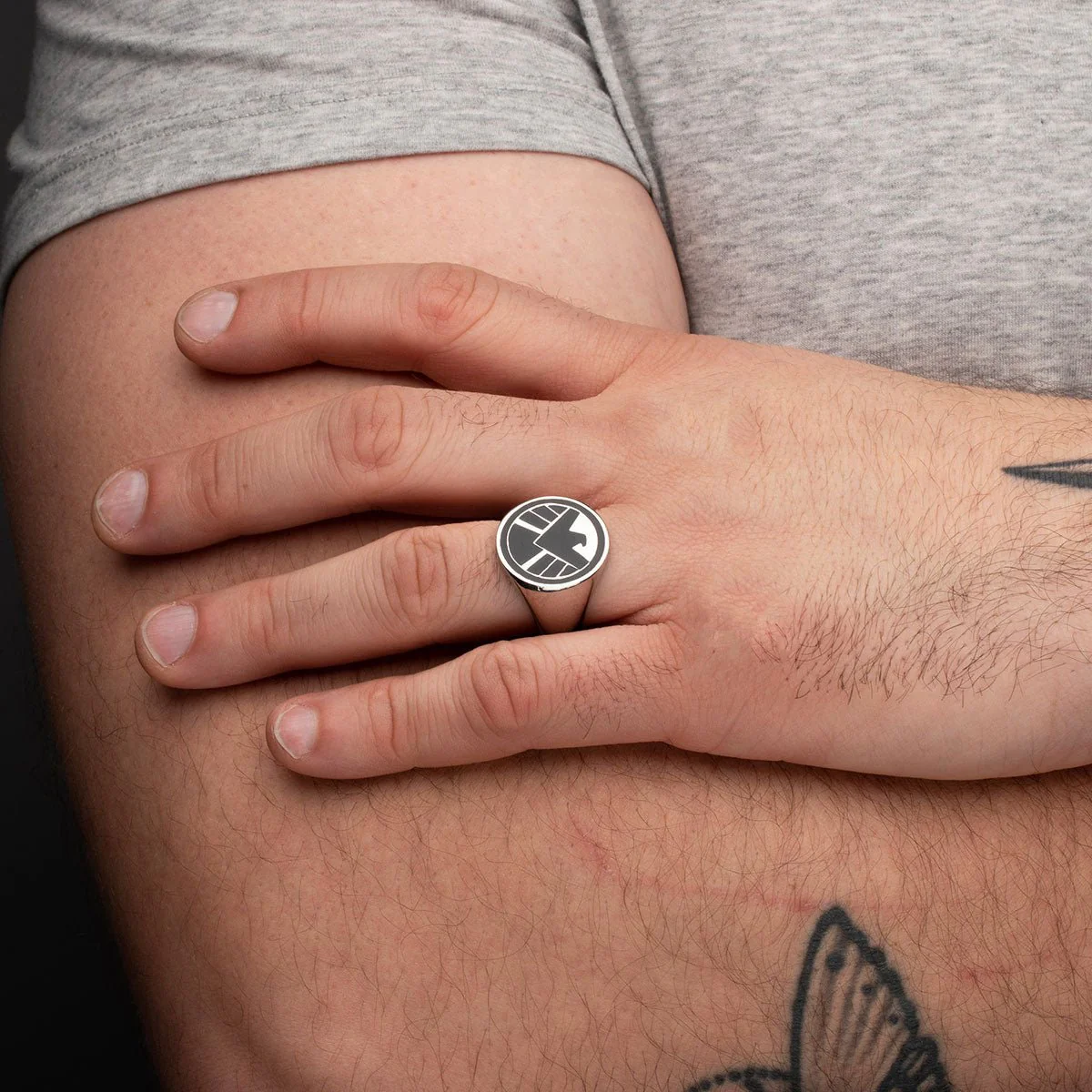 Marvel S.H.I.E.L.D Logo Ring - Image 6