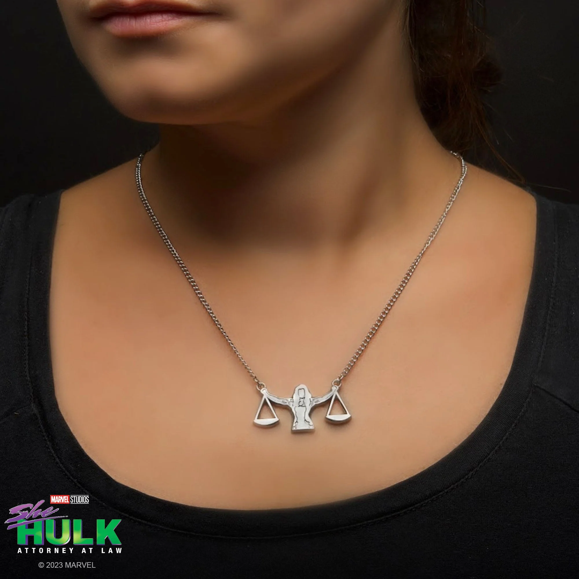 Marvel She-Hulk Scale Pendant Necklace - Image 2