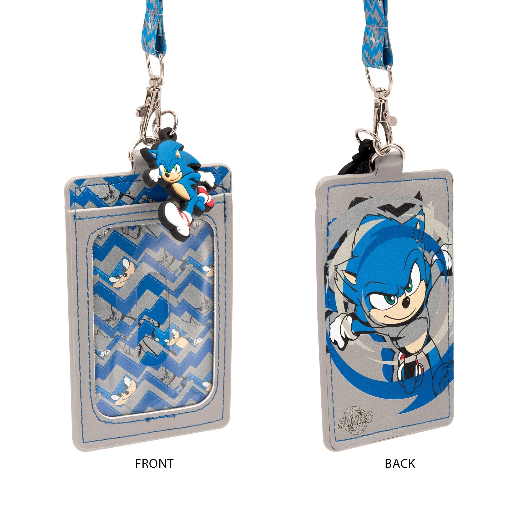 Sonic 3 Sonic Lanyard with PVC Charm - Image 3