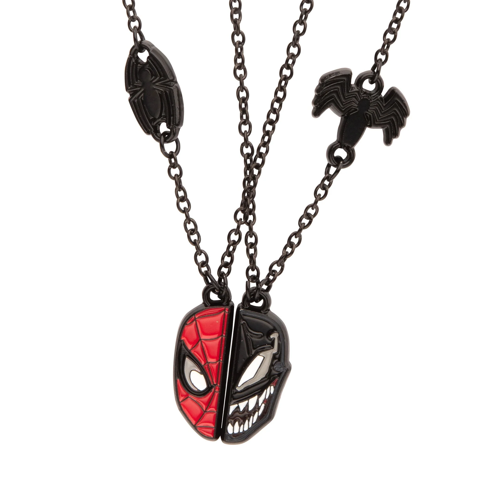 Spider-Man and Venom Best of Friends Necklace Set - Image 4