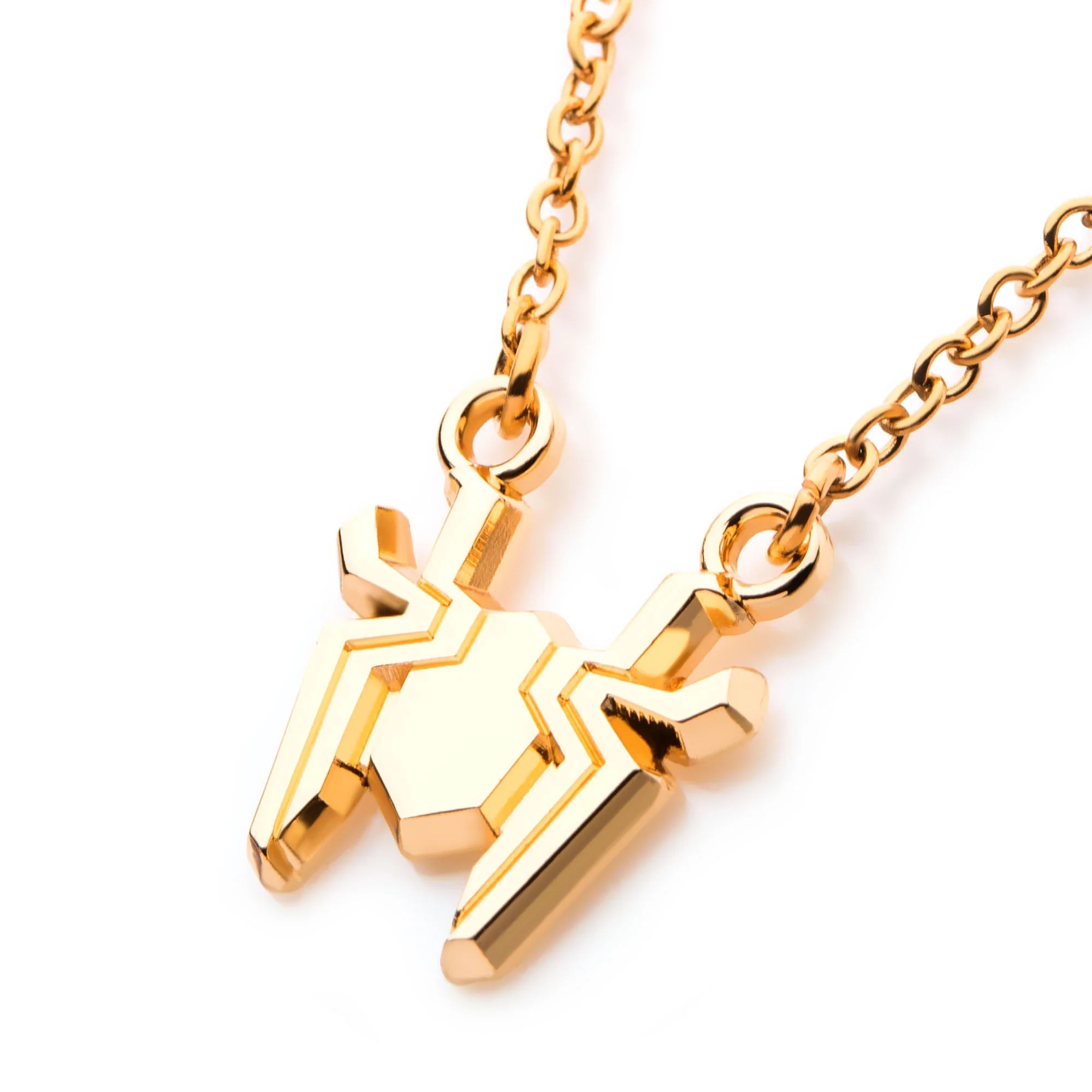 Marvel Spider-Man: No Way Home double-hung Spider logo necklace - Image 3