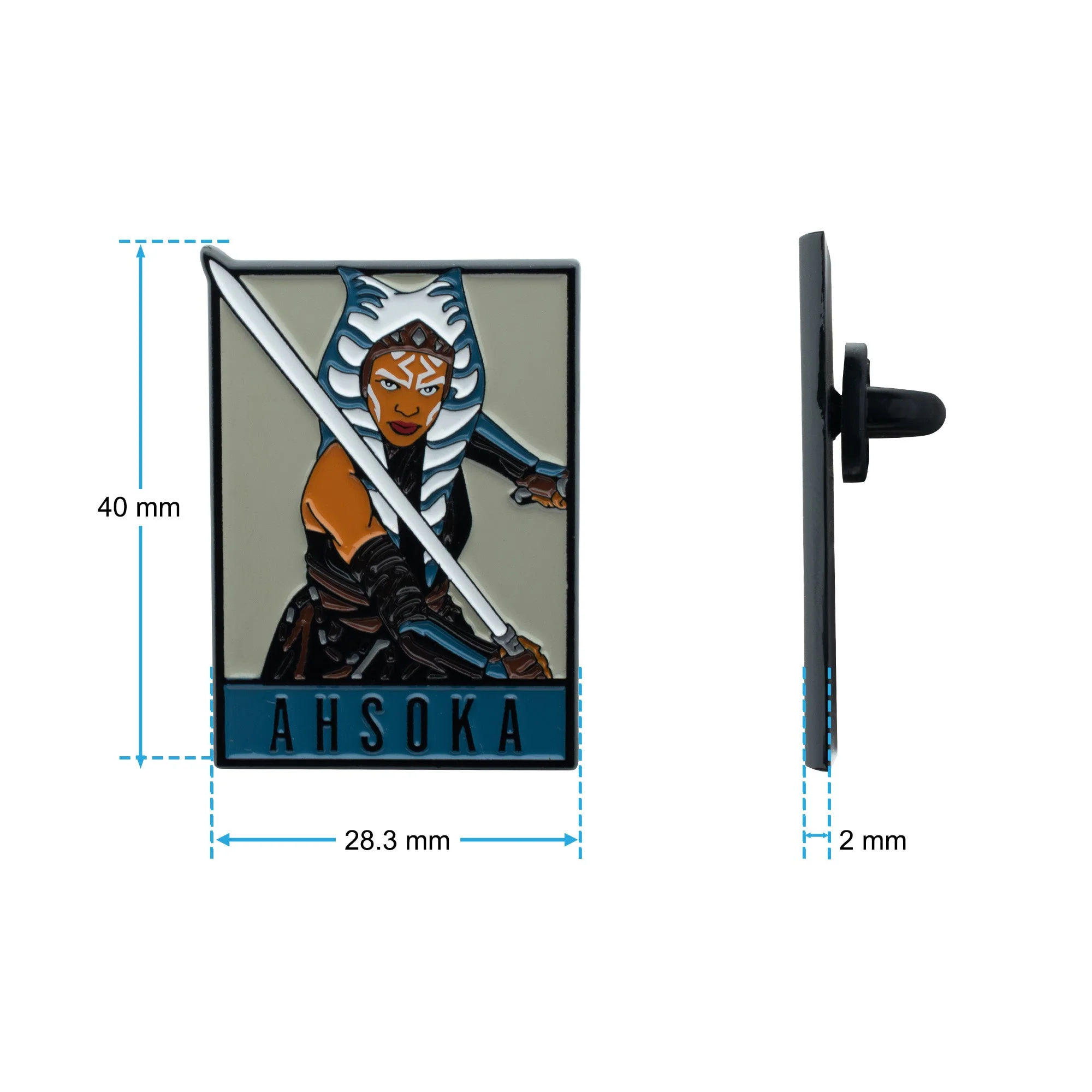 Star Wars Ahsoka Card Pin - Image 4
