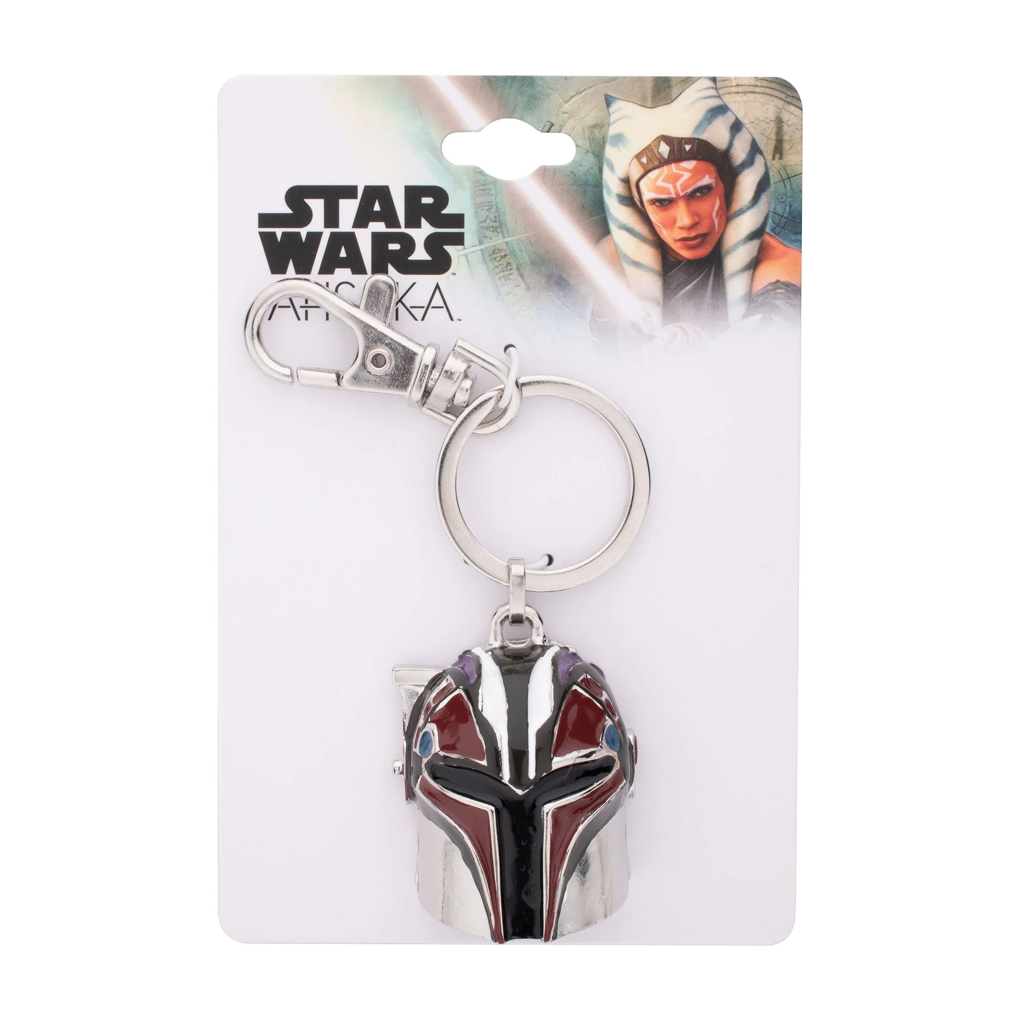 Star Wars Ahsoka Sabine Wren Helmet Keychain - Image 2