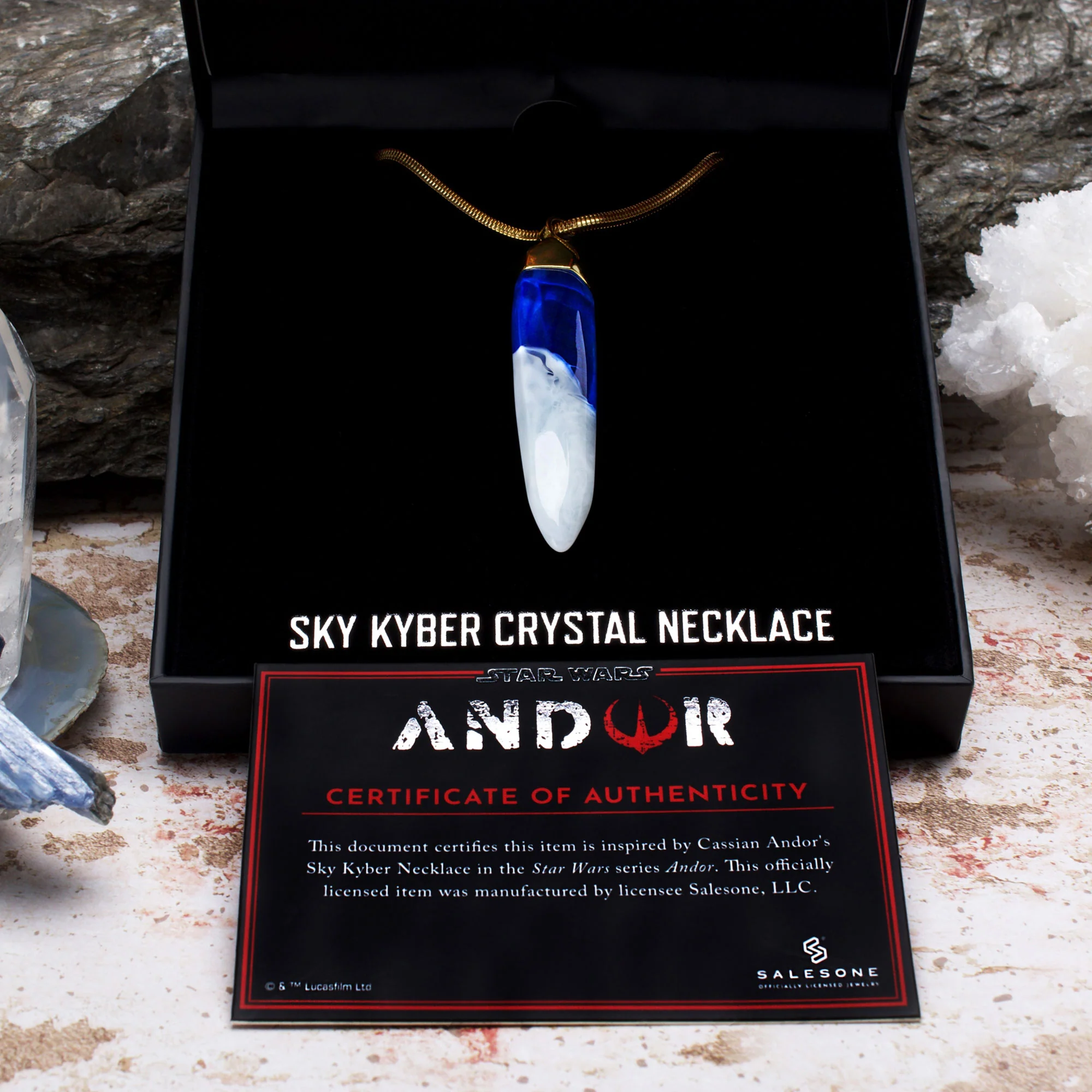 Star Wars Cassian Andor's Kyber Crystal Necklace - Image 6