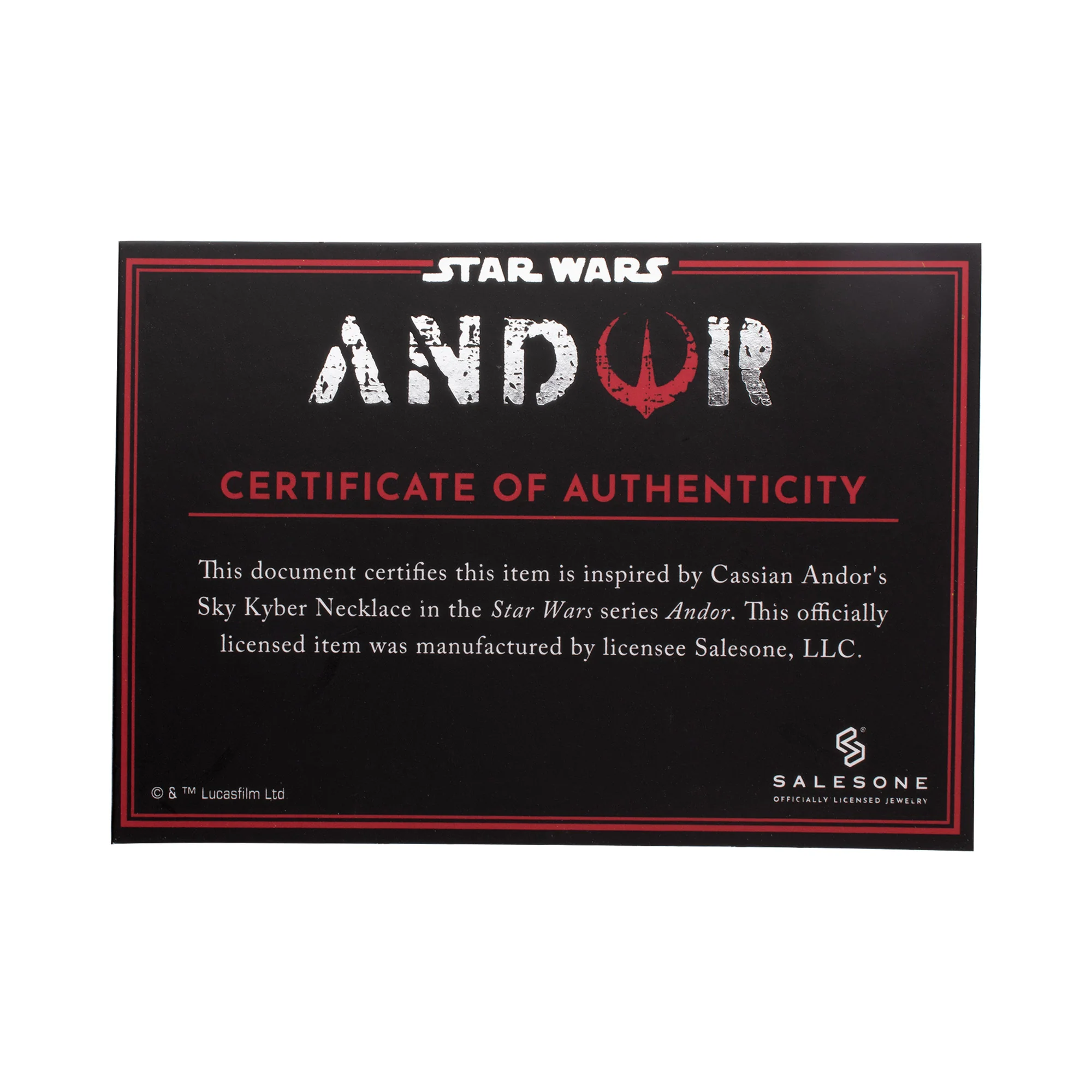 Star Wars Cassian Andor's Kyber Crystal Necklace - Image 7