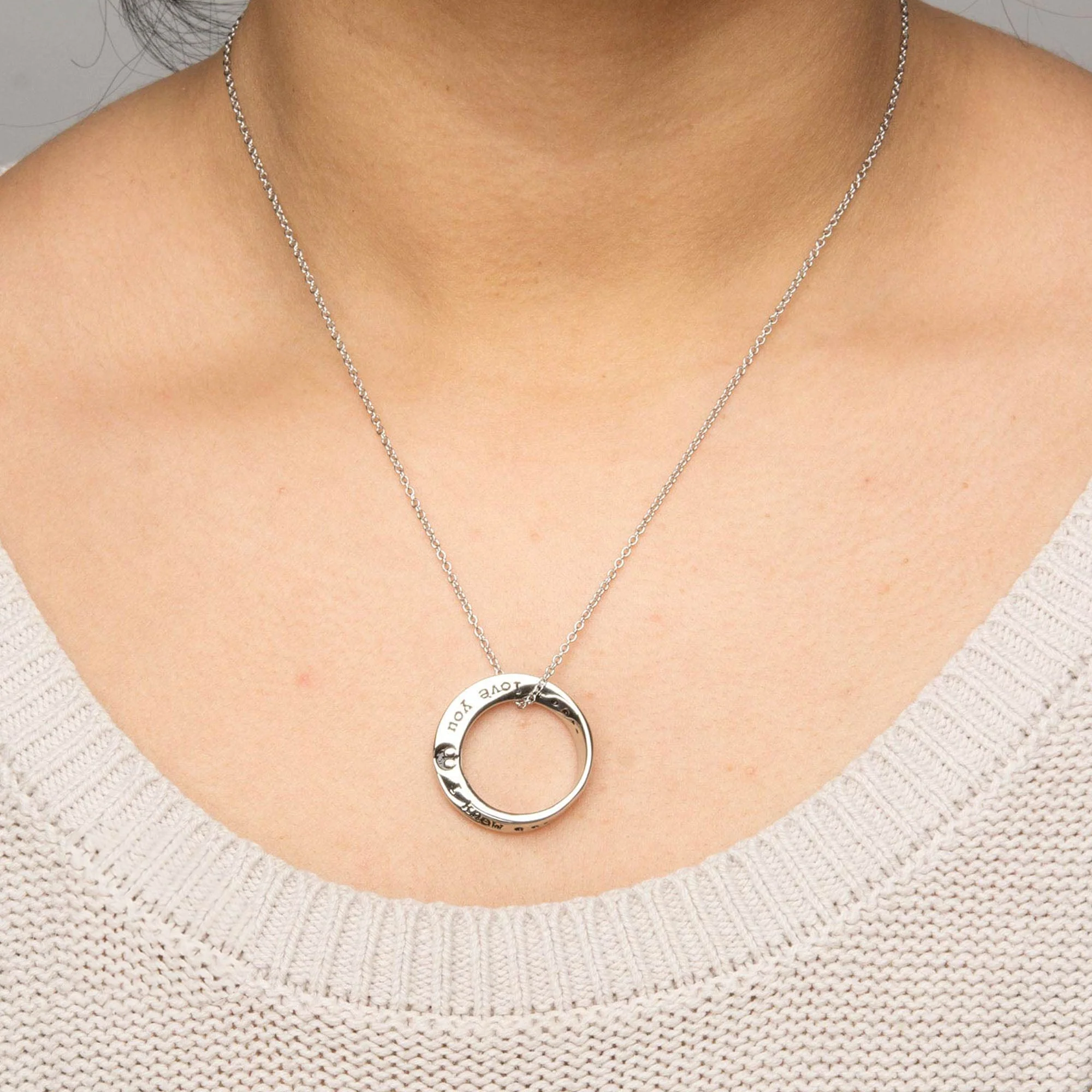 Star Wars "I love you. I know." Mobius Necklace - Image 4