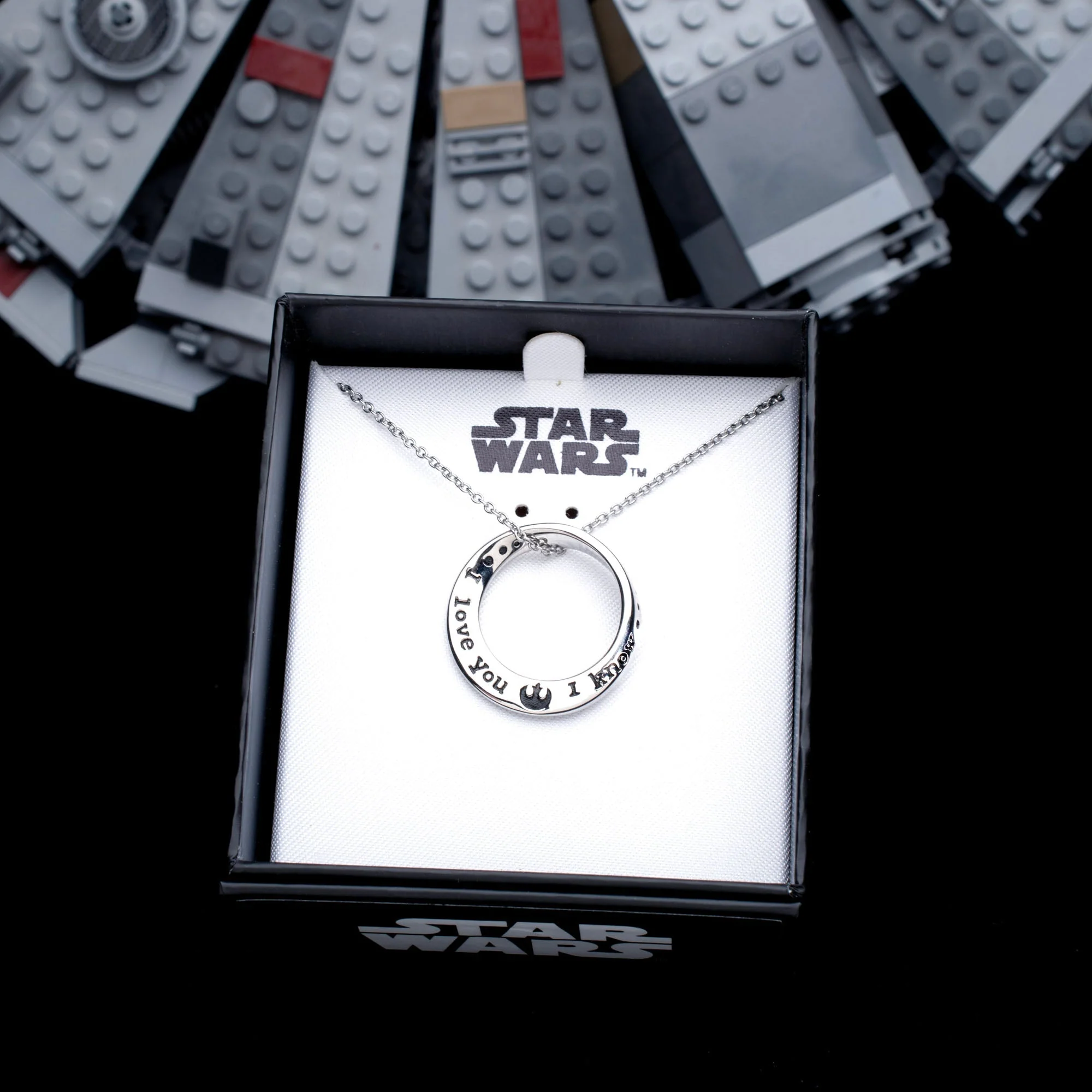 Star Wars "I love you. I know." Mobius Necklace - Image 5