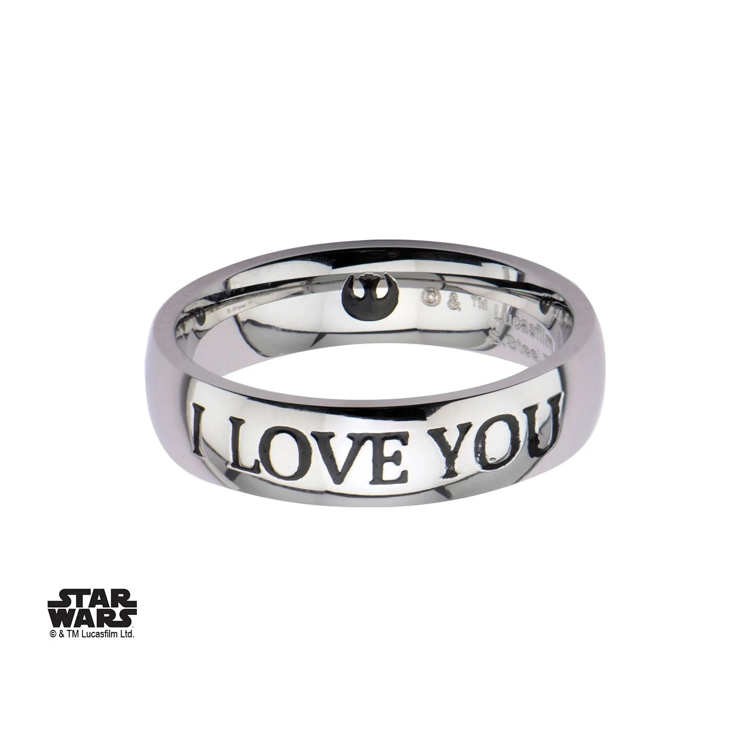 Star Wars ""I LOVE YOU"" Ring - Image 3